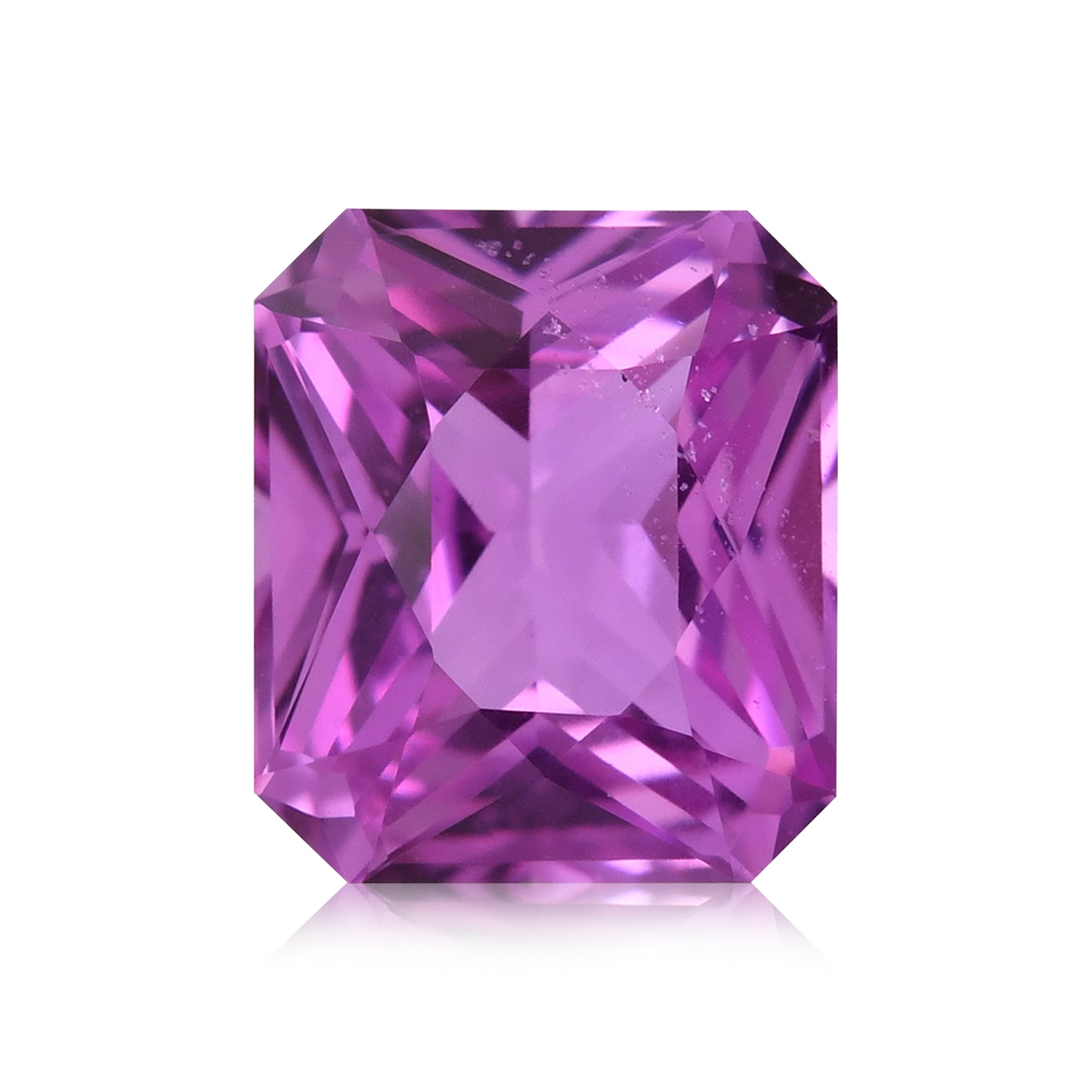 1.23 Carat Pink MADAGASCAR Radiant Sapphire