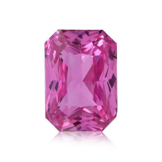 1.26 Carat Pink MADAGASCAR Radiant Sapphire