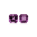 2.41 Carat Pink MADAGASCAR Sq. Emerald Sapphire