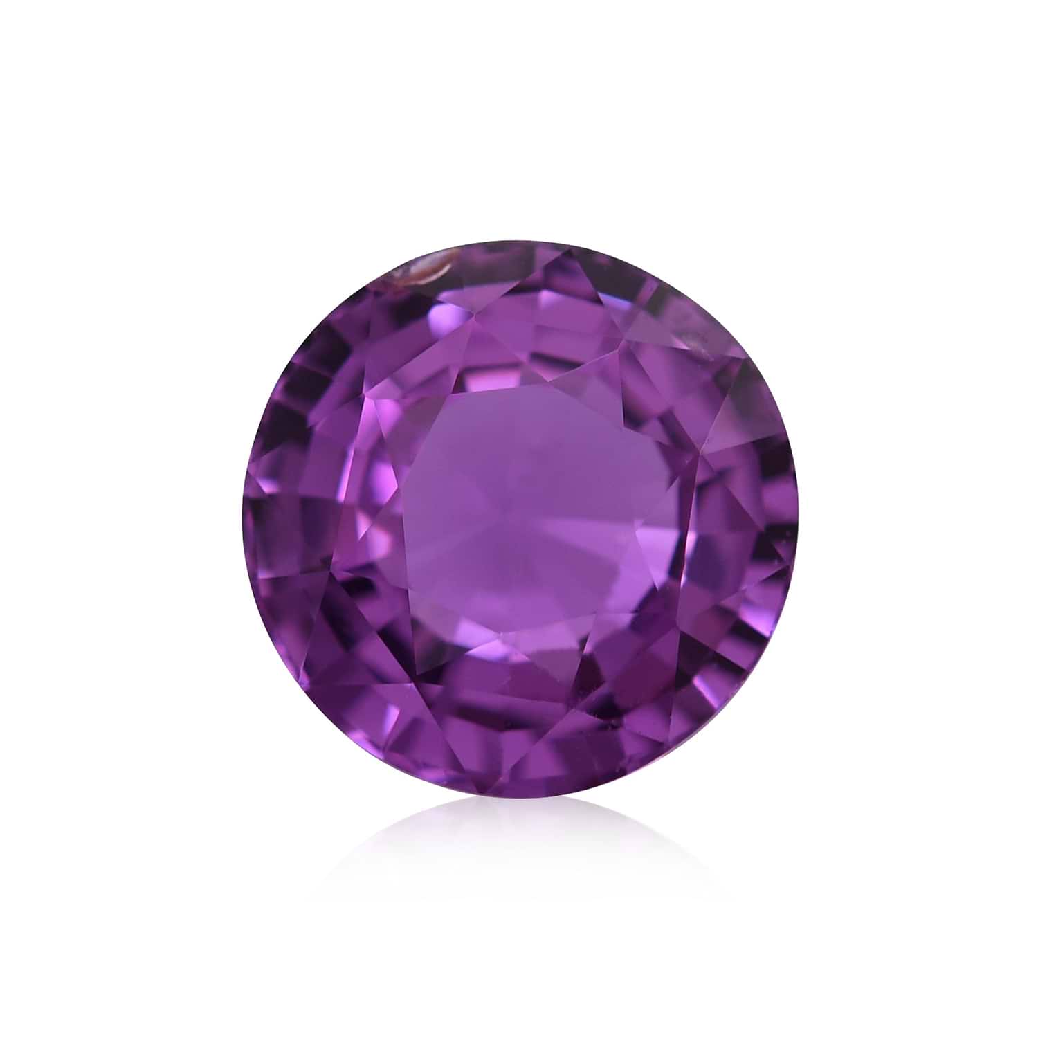 2.06 Carat Purple MADAGASCAR Round Sapphire