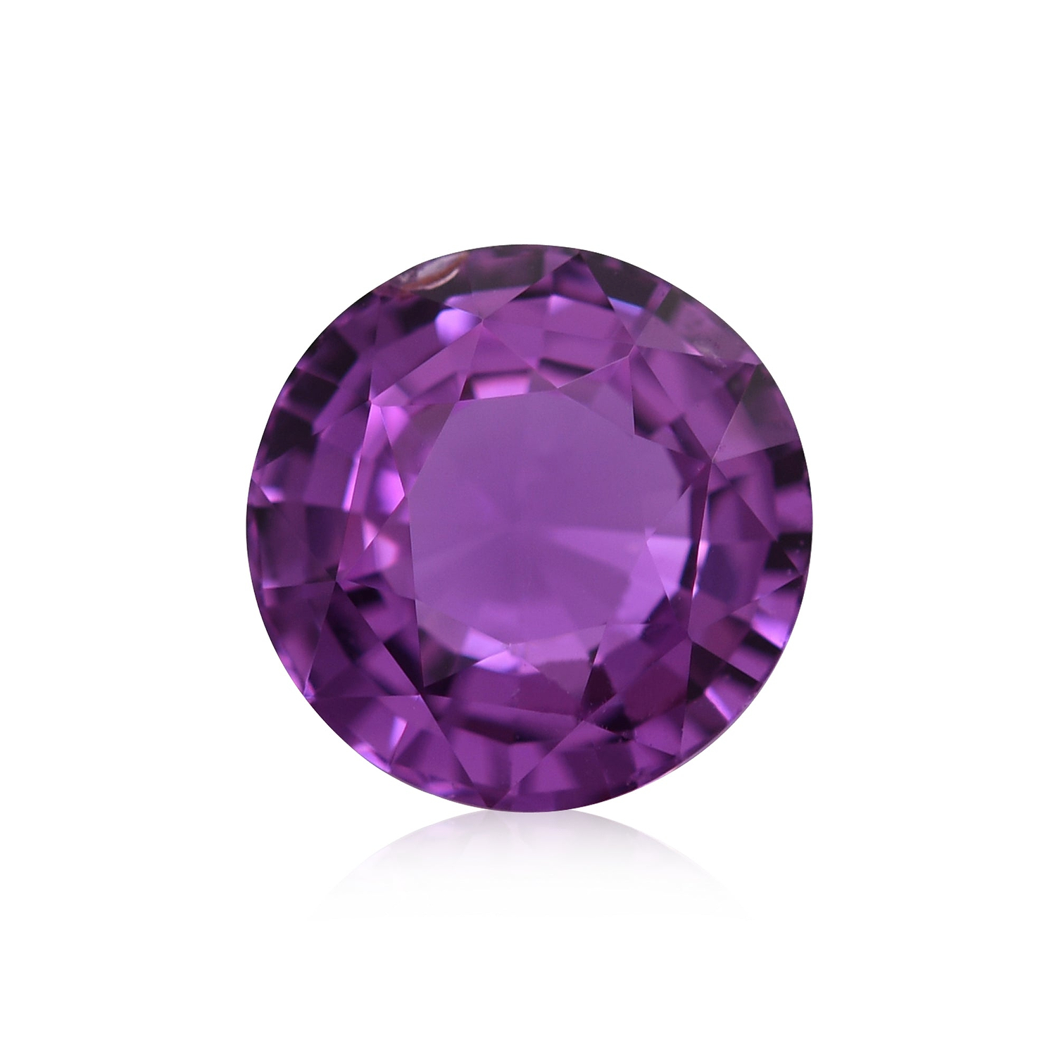 2.06 Carat Purple MADAGASCAR Round Sapphire