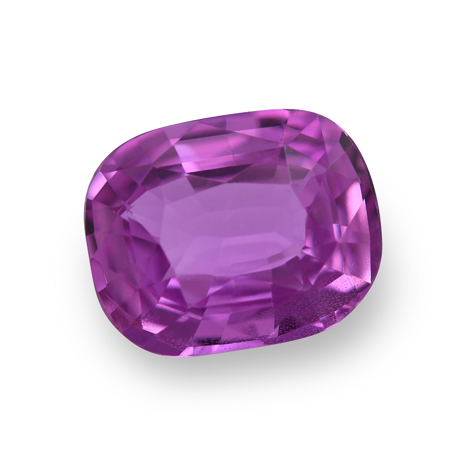 2.03 Carat Pink MADAGASCAR Cushion Sapphire GIA