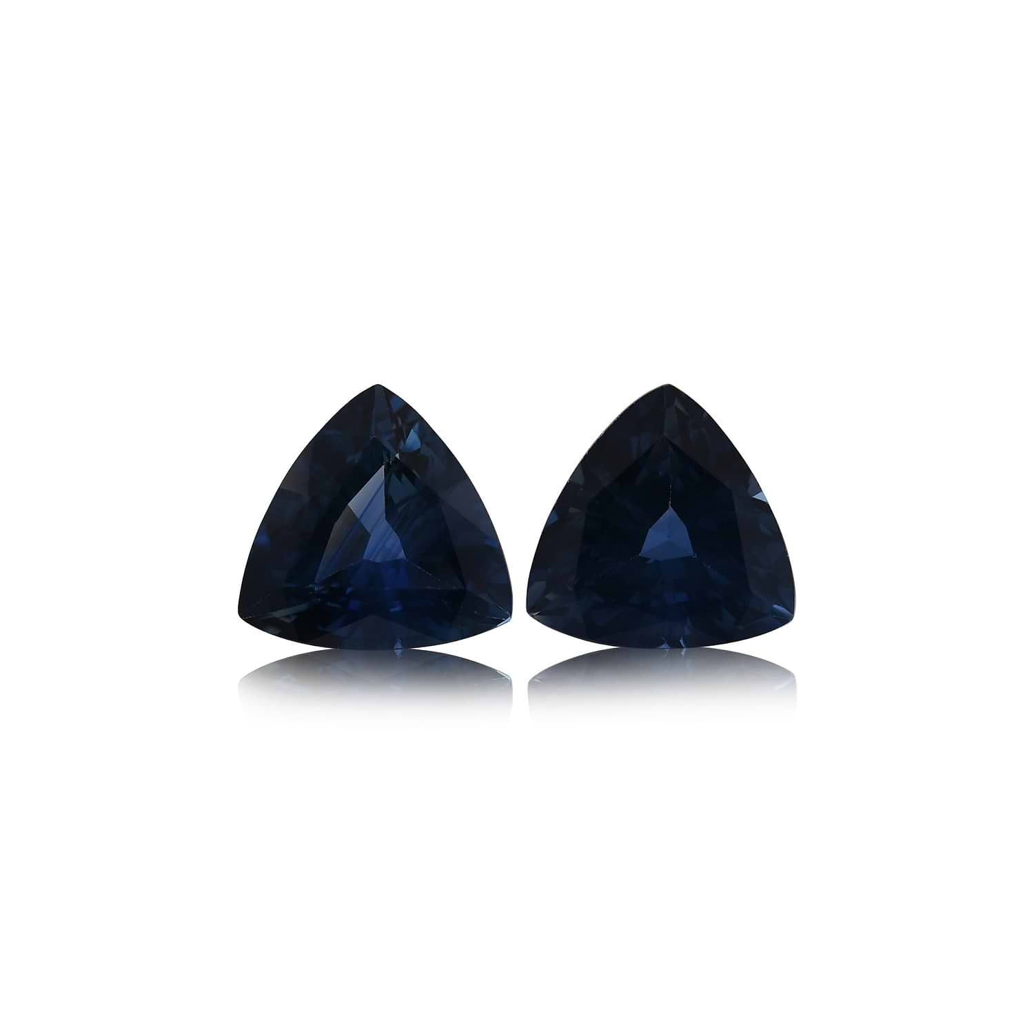 6.60 Carat Blue THAI Triangle Sapphire