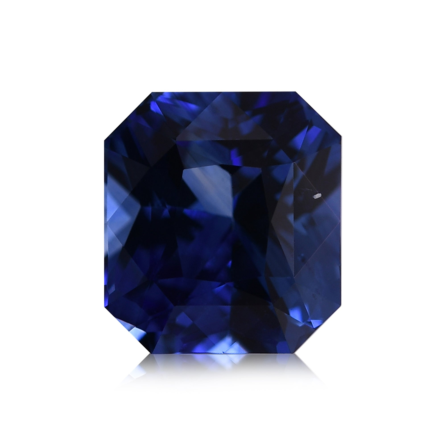 3.03 Carat Blue SRI LANKAN Radiant Sapphire CD