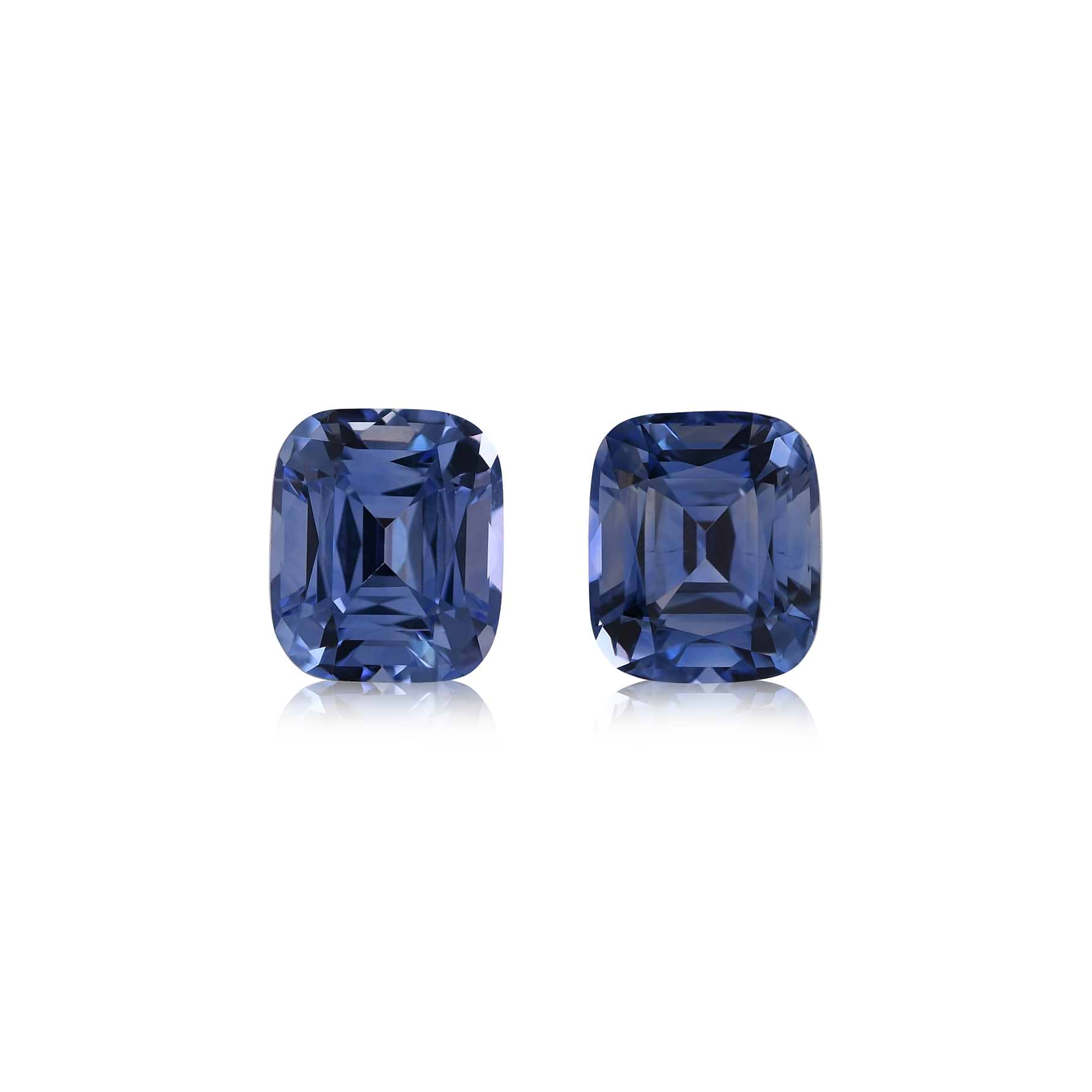 5.57 Carat Blue SRI LANKAN Cushion Sapphire