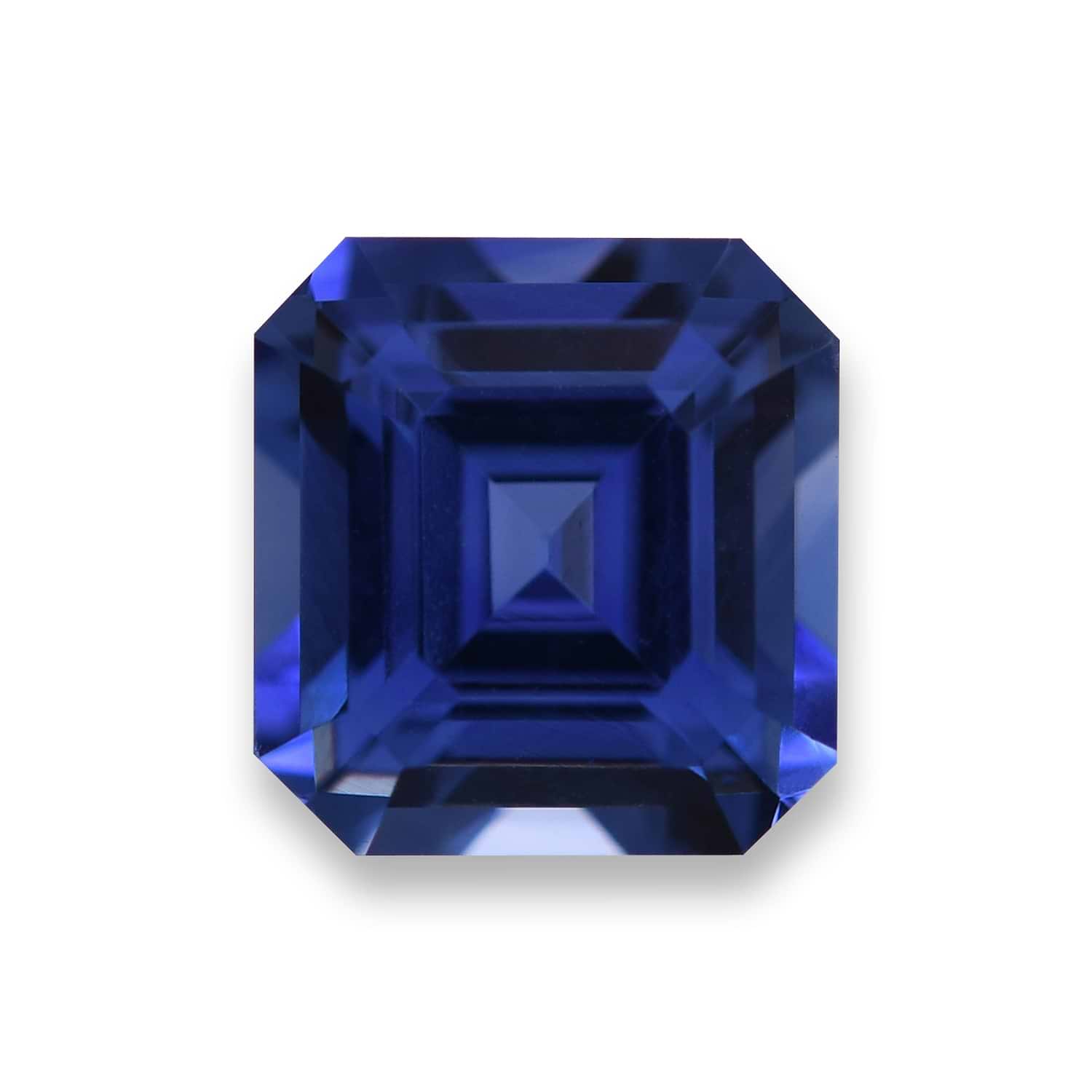 1.70 Carat Blue SRI LANKAN Sq. Emerald Sapphire