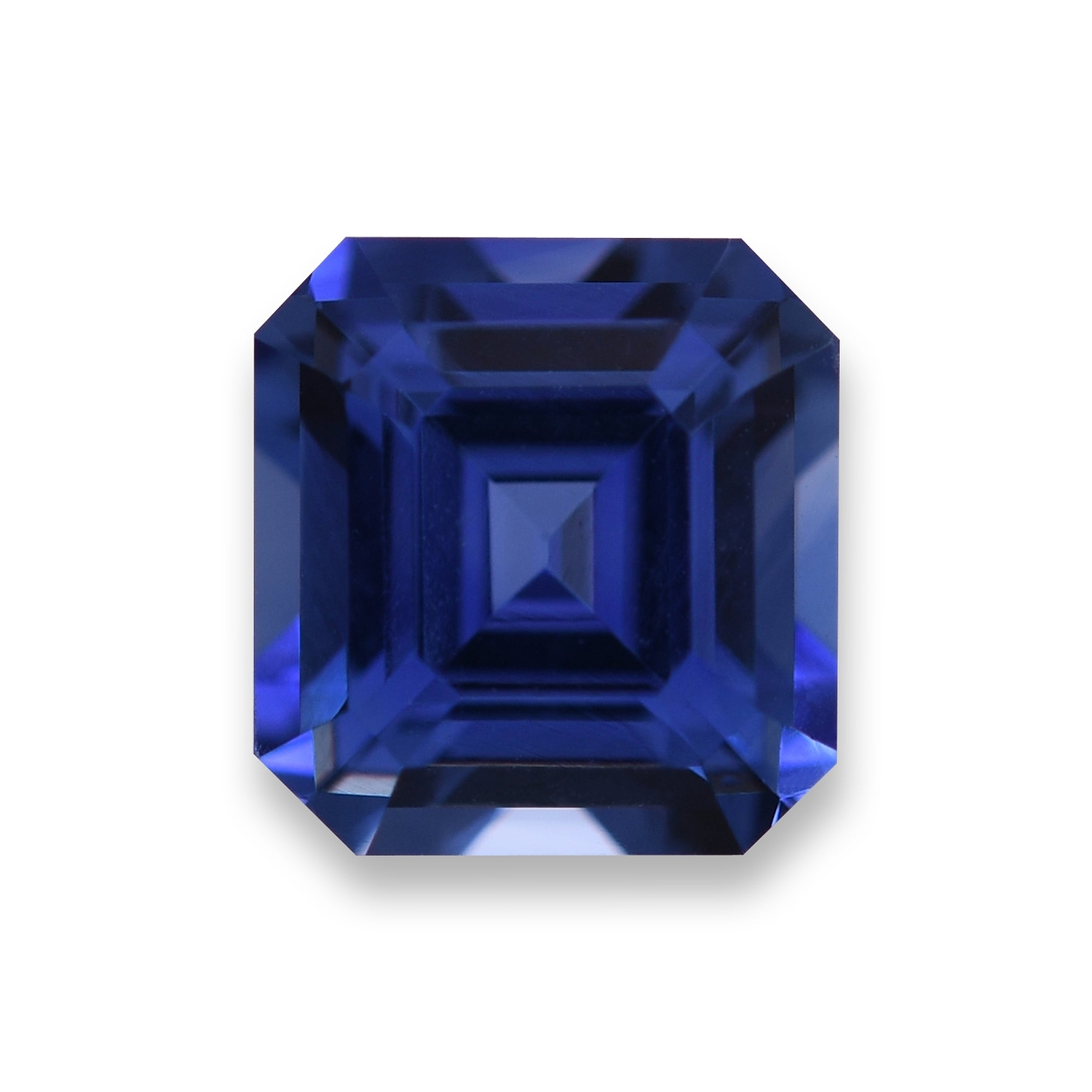 1.70 Carat Blue SRI LANKAN Sq. Emerald Sapphire