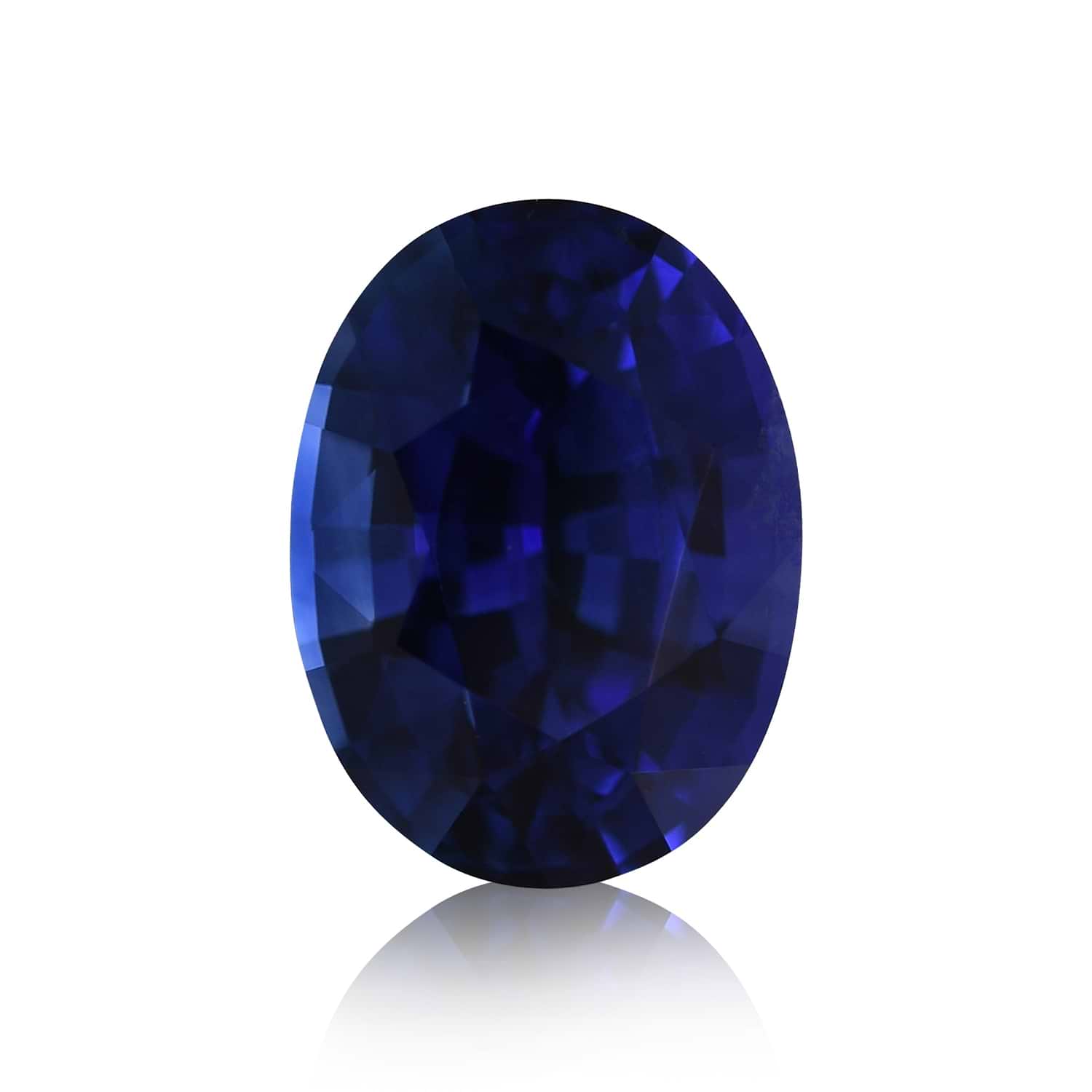 1.73 Carat Blue SRI LANKAN Oval Sapphire