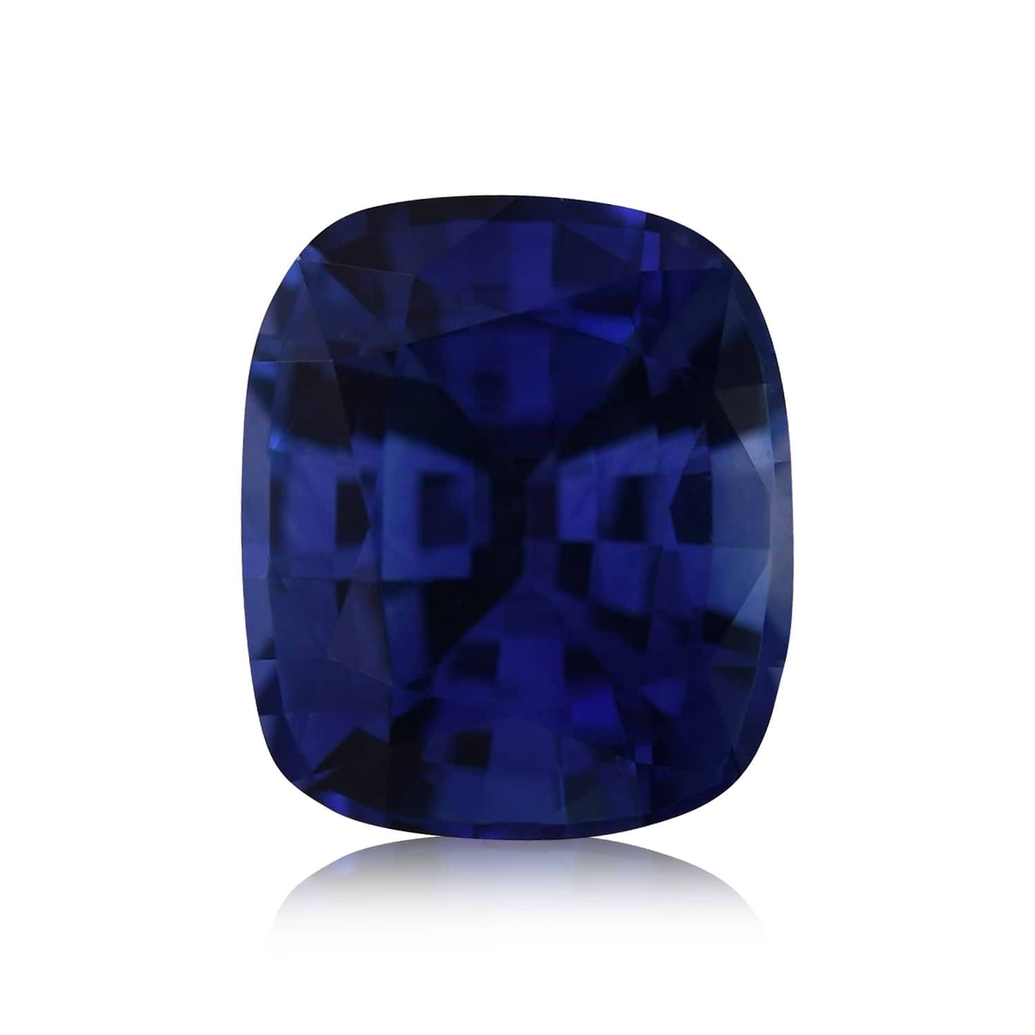 1.41 Carat Blue SRI LANKAN Cushion Sapphire