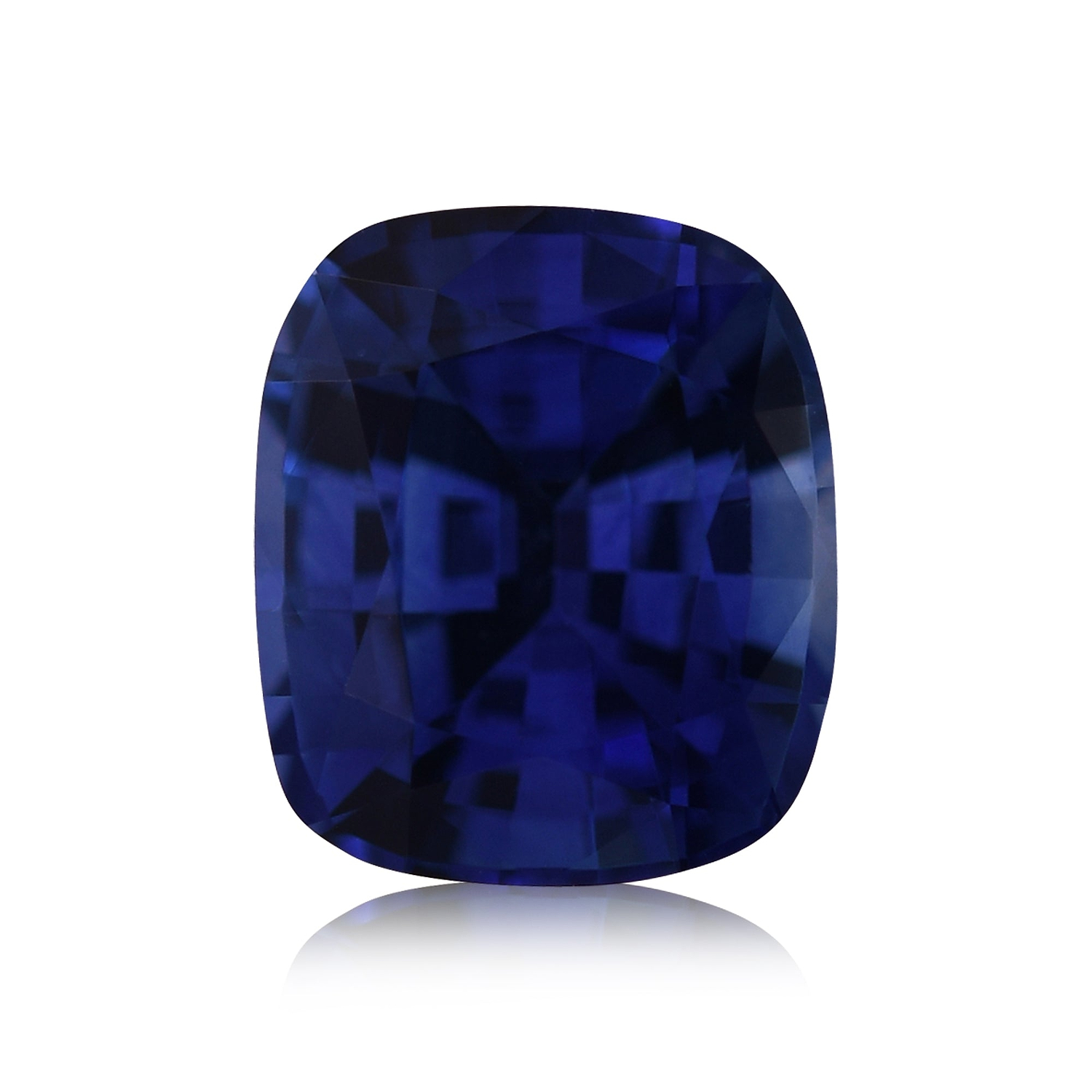 1.41 Carat Blue SRI LANKAN Cushion Sapphire