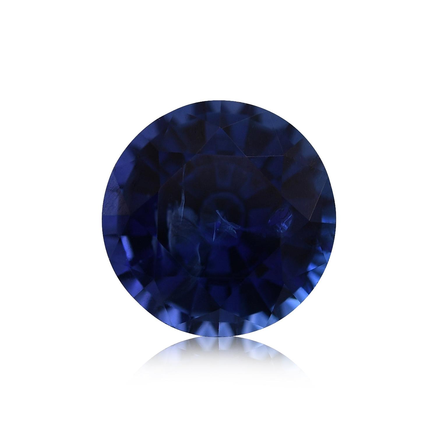1.68 Carat Blue SRI LANKAN Round Sapphire