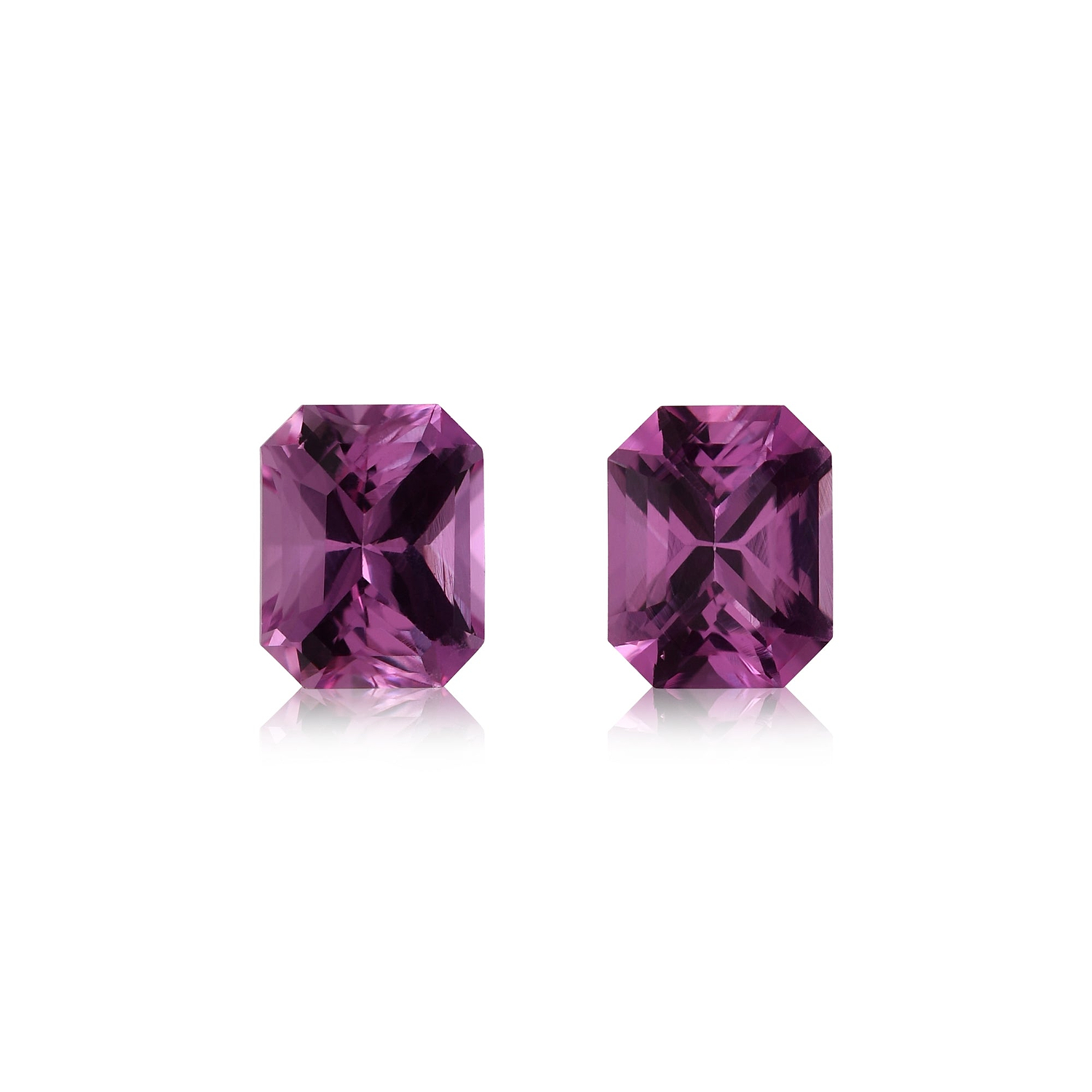1.58 Carat Pink MADAGASCAR Radiant Sapphire