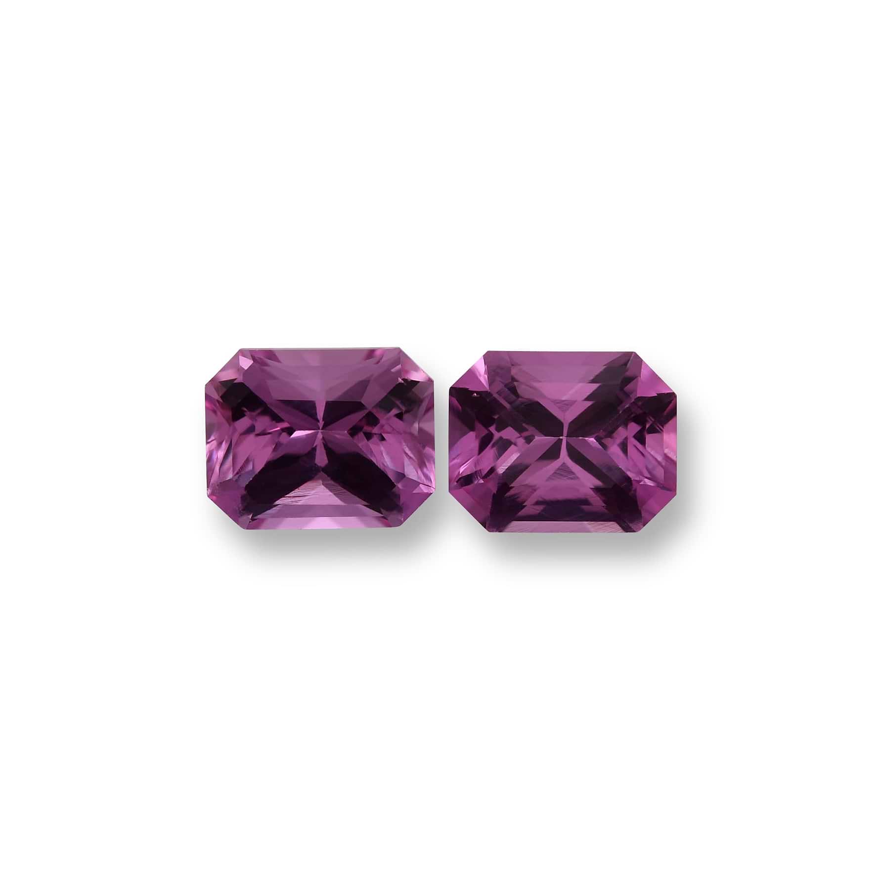 1.58 Carat Pink MADAGASCAR Radiant Sapphire