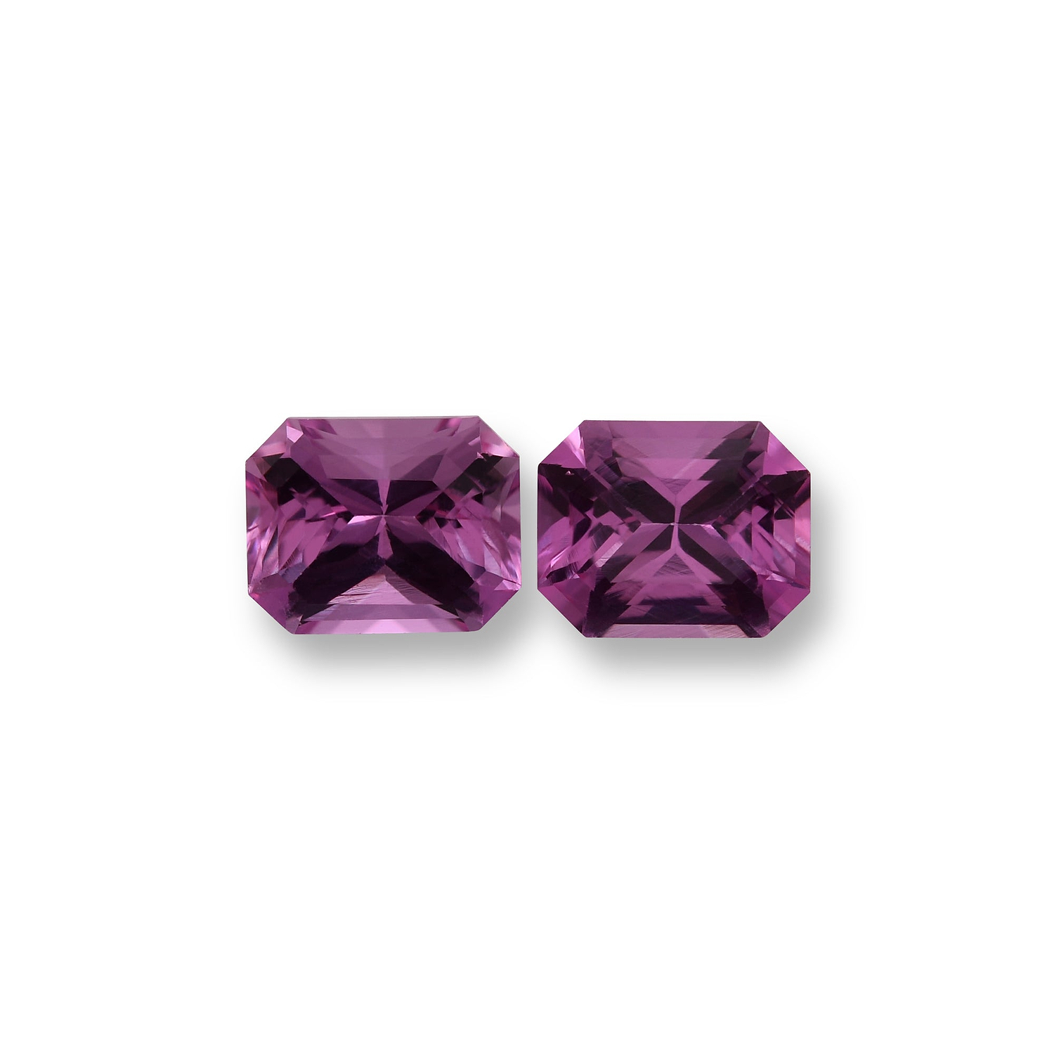 1.58 Carat Pink MADAGASCAR Radiant Sapphire