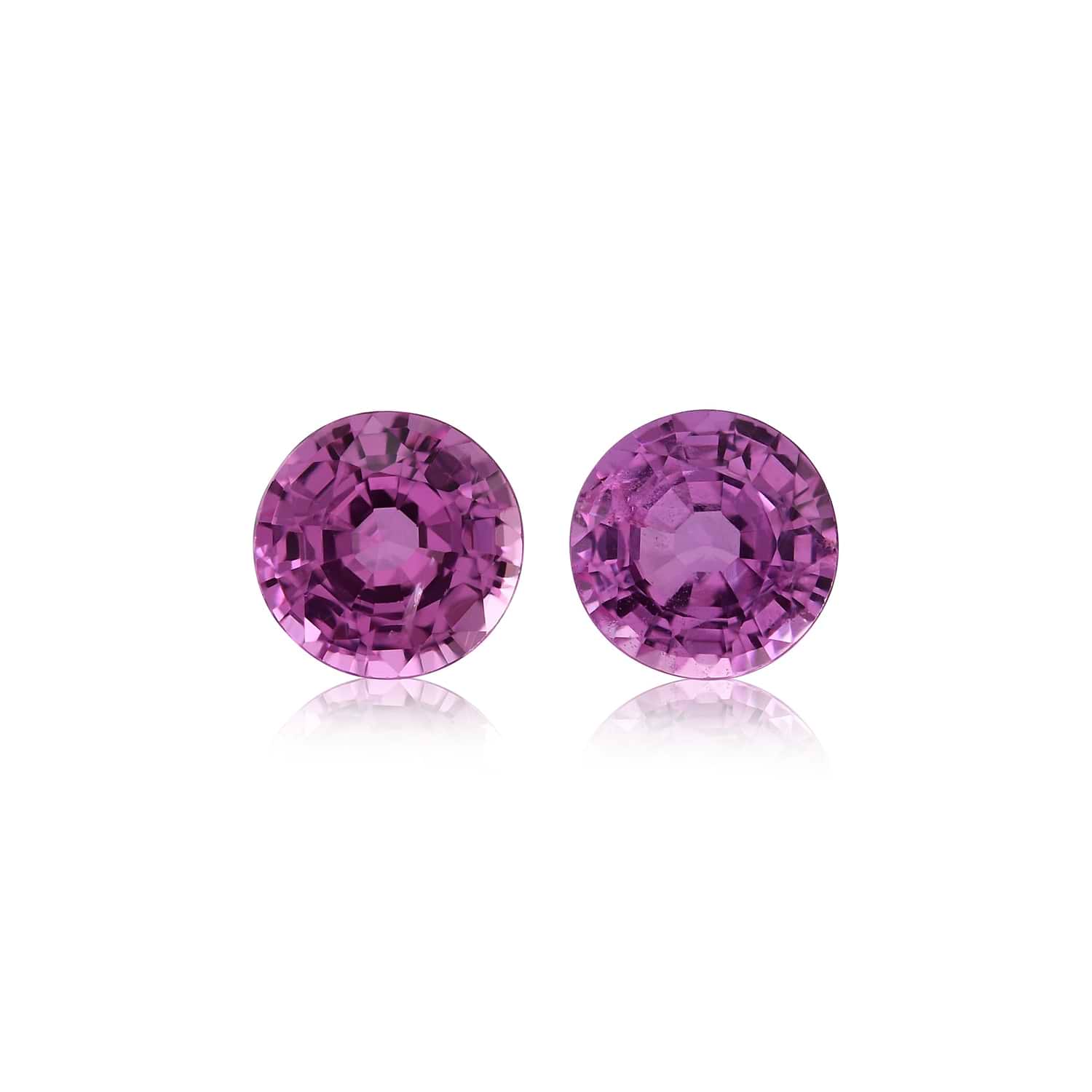 1.43 Carat Pink MADAGASCAR Round Sapphire