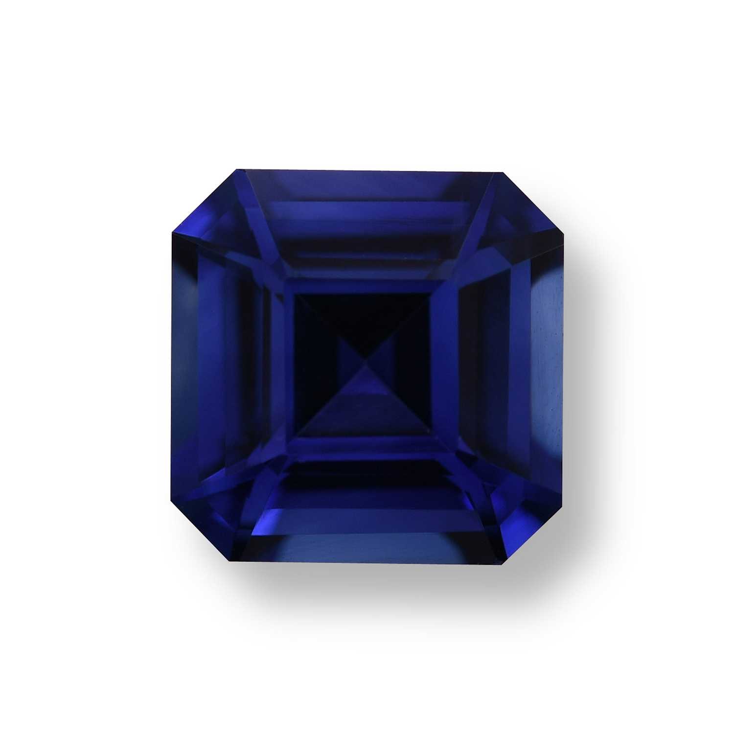 1.38 Carat Blue SRI LANKAN Sq. Emerald Sapphire