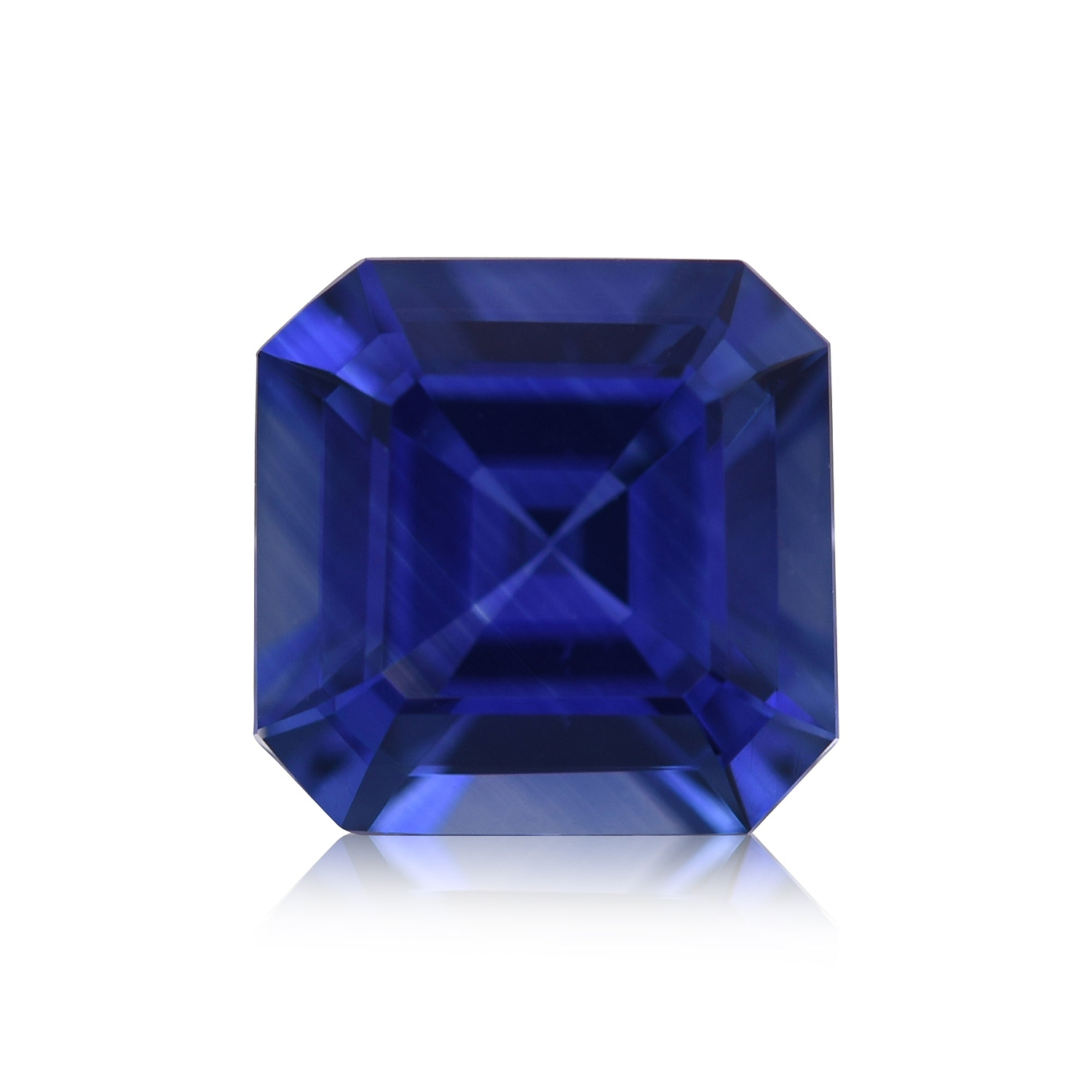 1.41 Carat Blue SRI LANKAN Sq. Emerald Sapphire