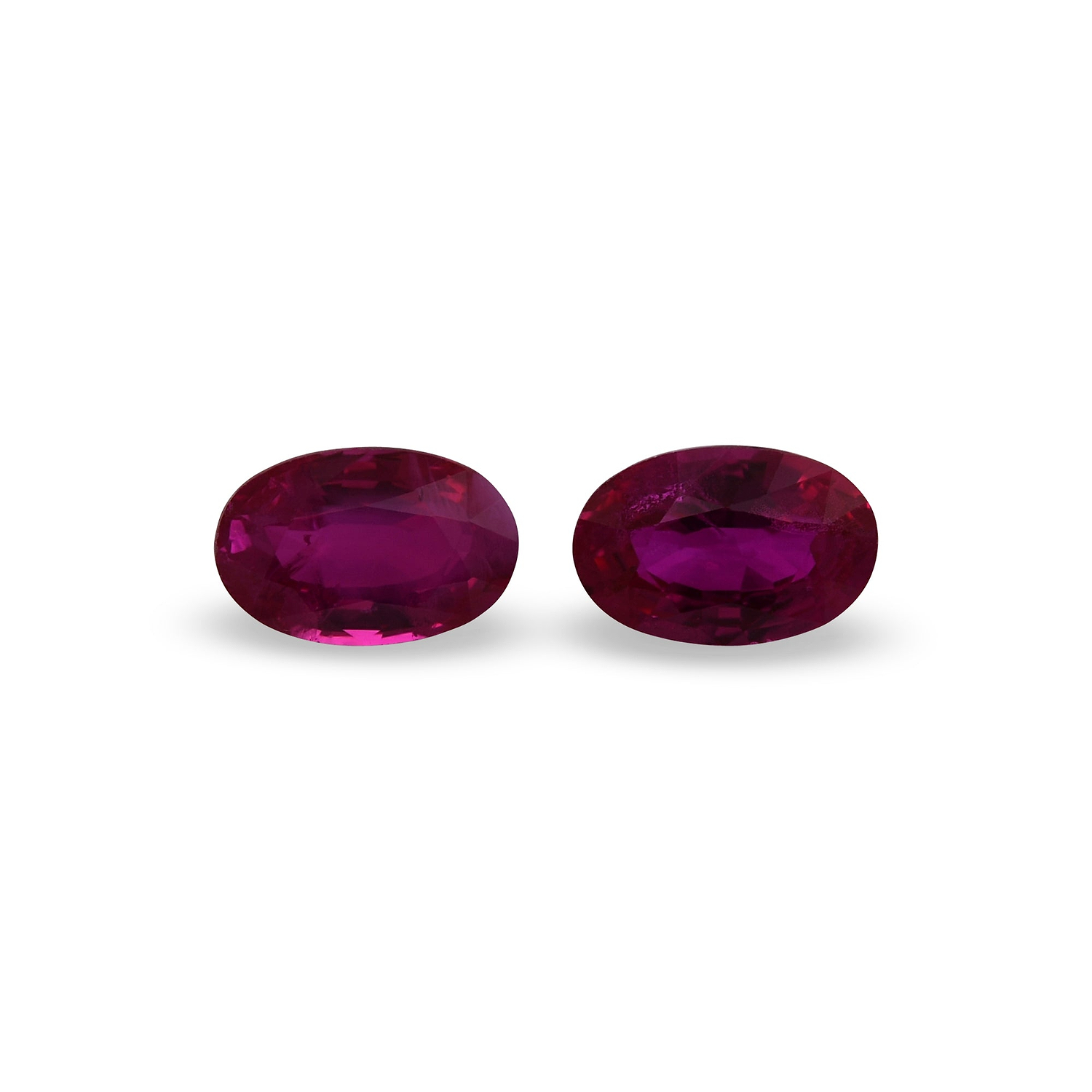 1.09 Carat Red BURMESE Oval Ruby
