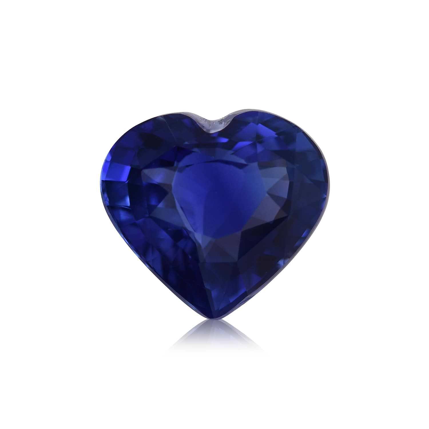 4.03 Carat Blue MADAGASCAR Heart Sapphire GRS