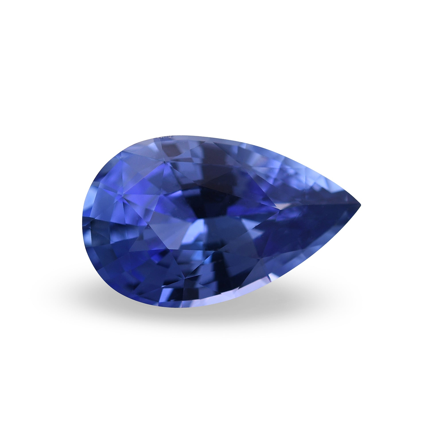 4.07 Carat Blue SRI LANKAN Pear Sapphire CD