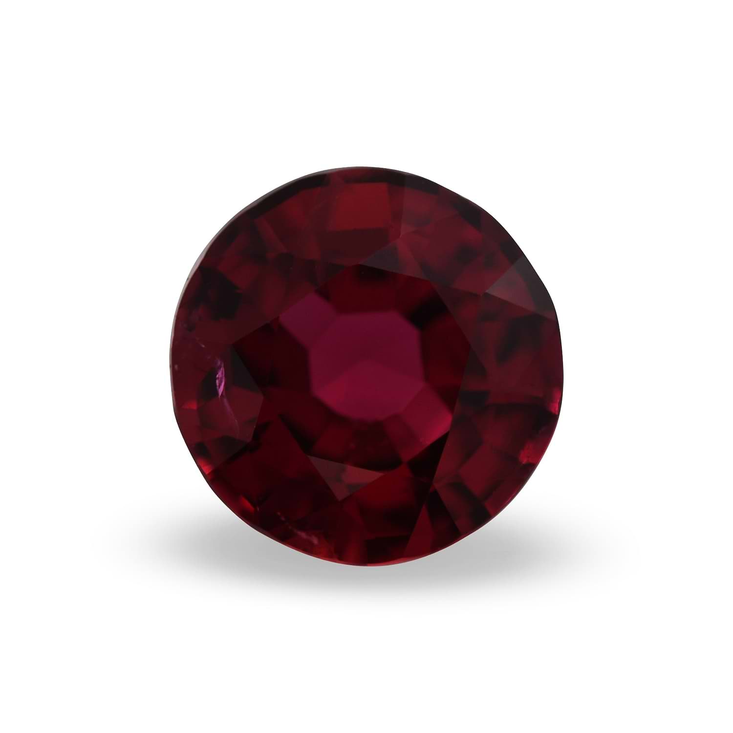 1.71 Carat Red MOZAMBICAN Round Ruby