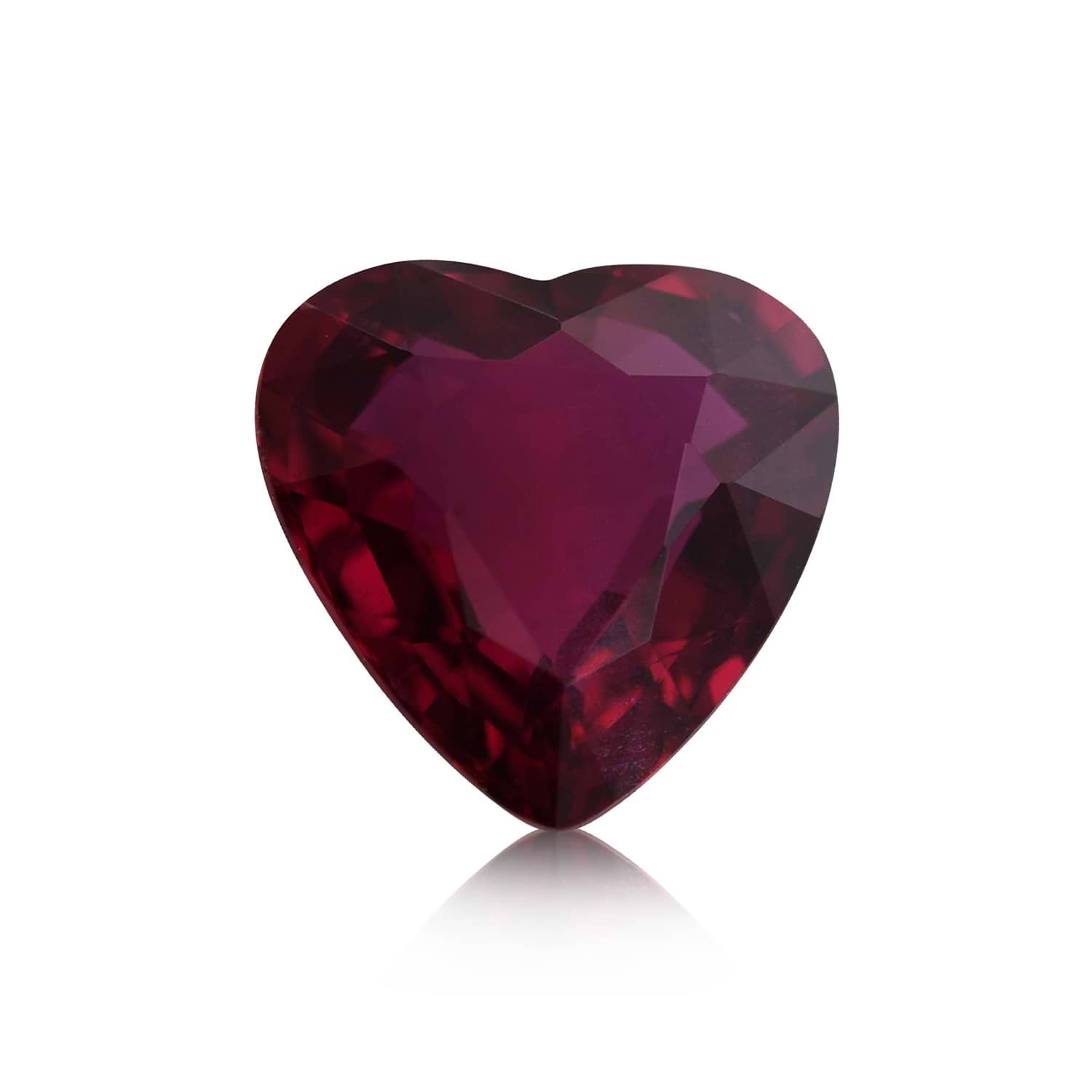 2.02 Carat Red MOZAMBICAN Heart Ruby CD