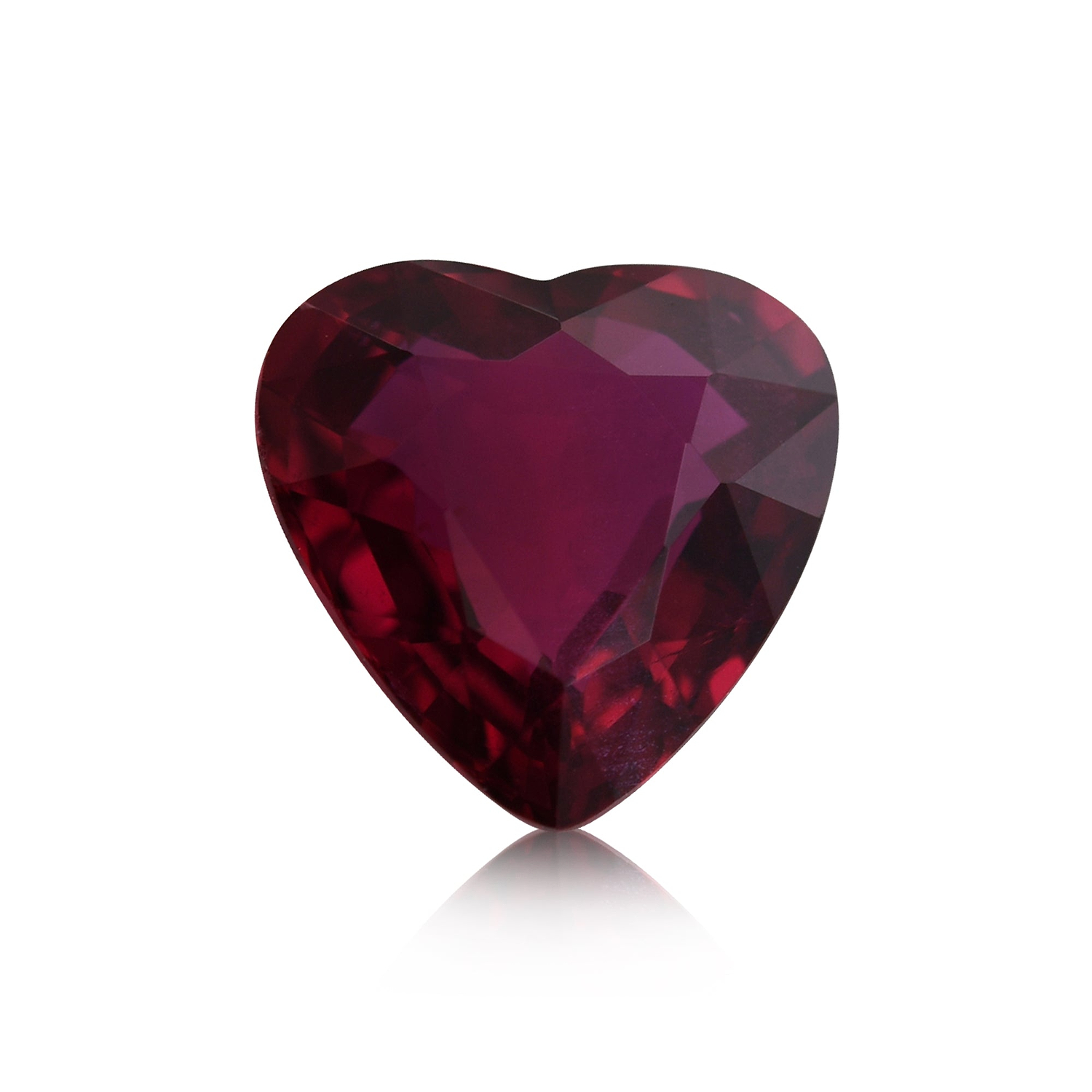 2.02 Carat Red MOZAMBICAN Heart Ruby CD