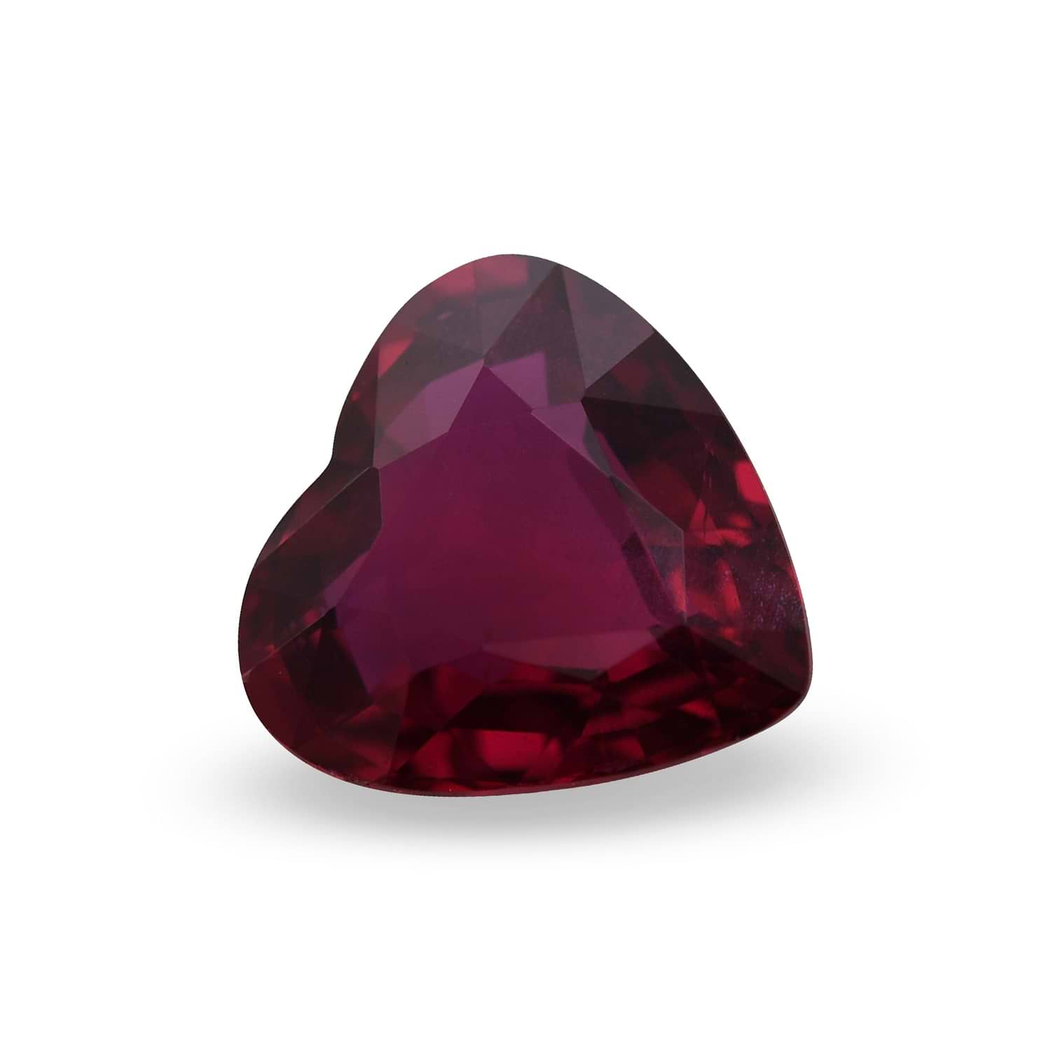 2.02 Carat Red MOZAMBICAN Heart Ruby CD