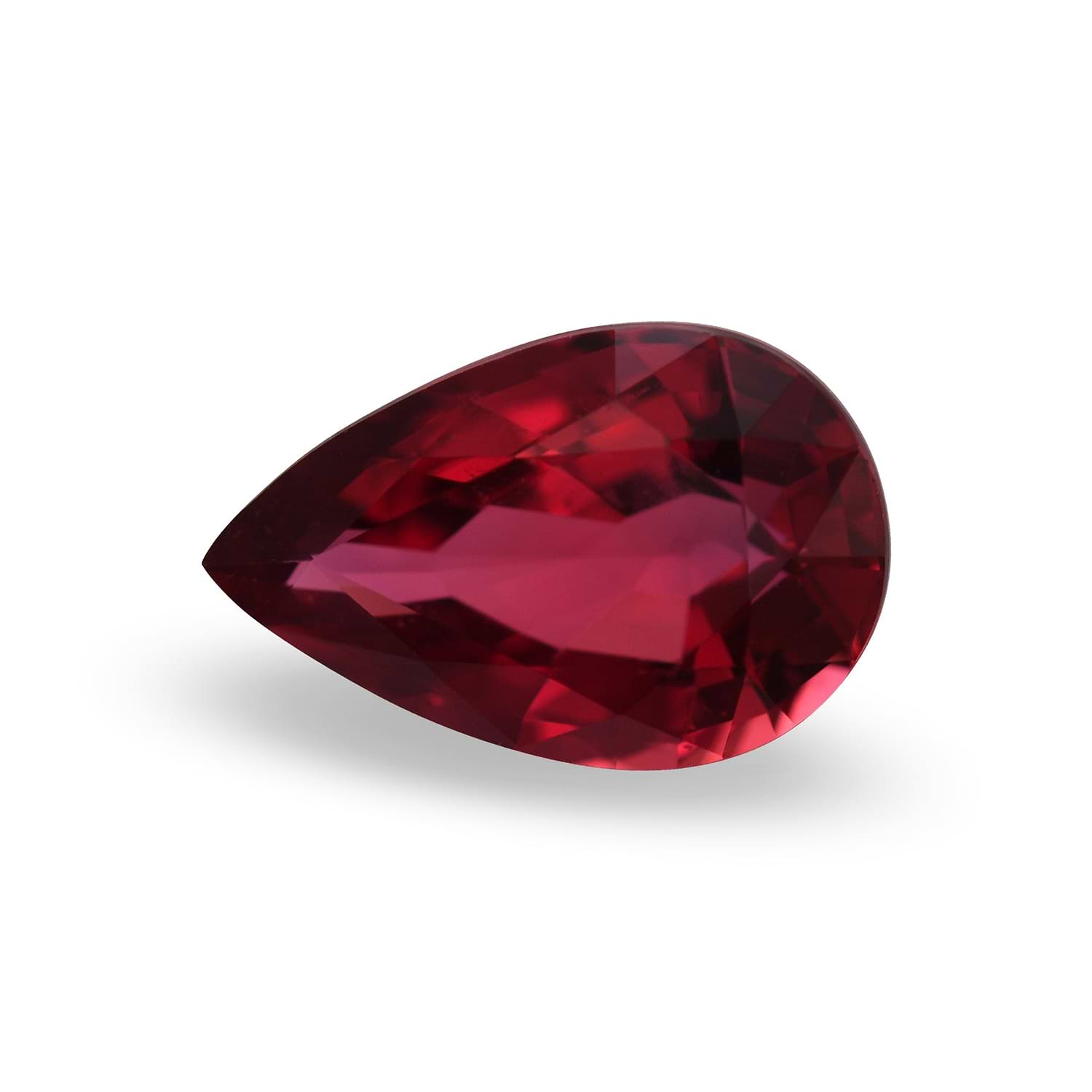 2.05 Carat Red MOZAMBICAN Pear Ruby CD