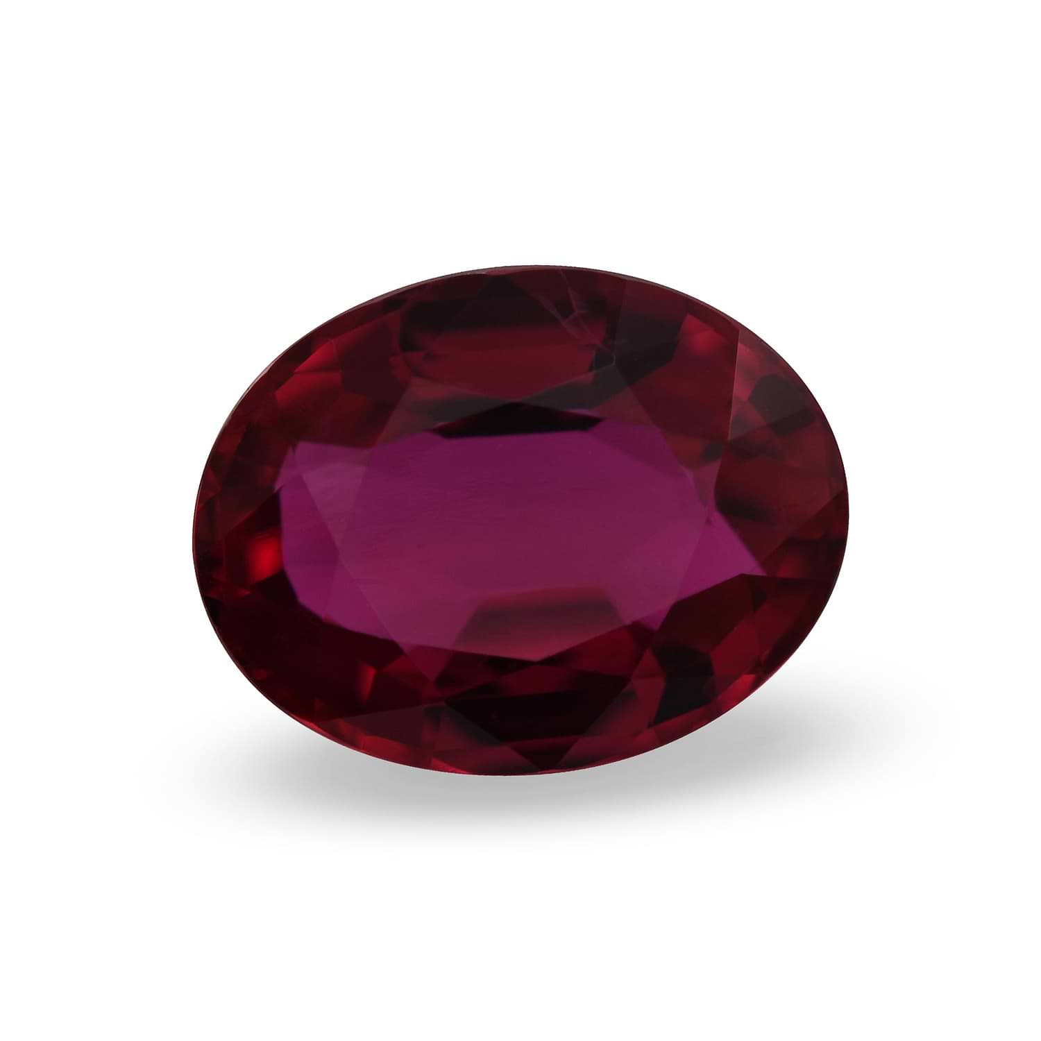 2.03 Carat Red MOZAMBICAN Oval Ruby CD