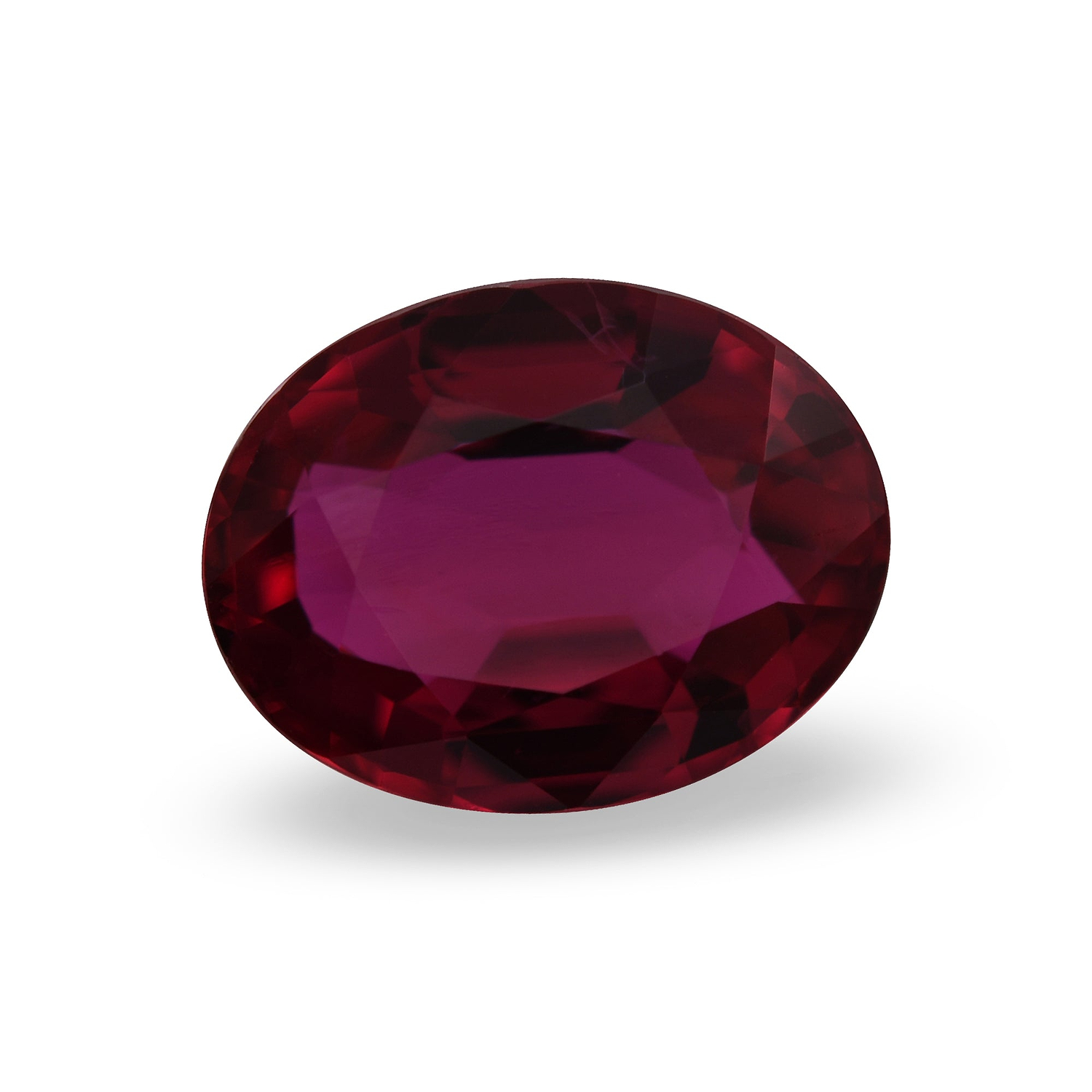 2.03 Carat Red MOZAMBICAN Oval Ruby CD