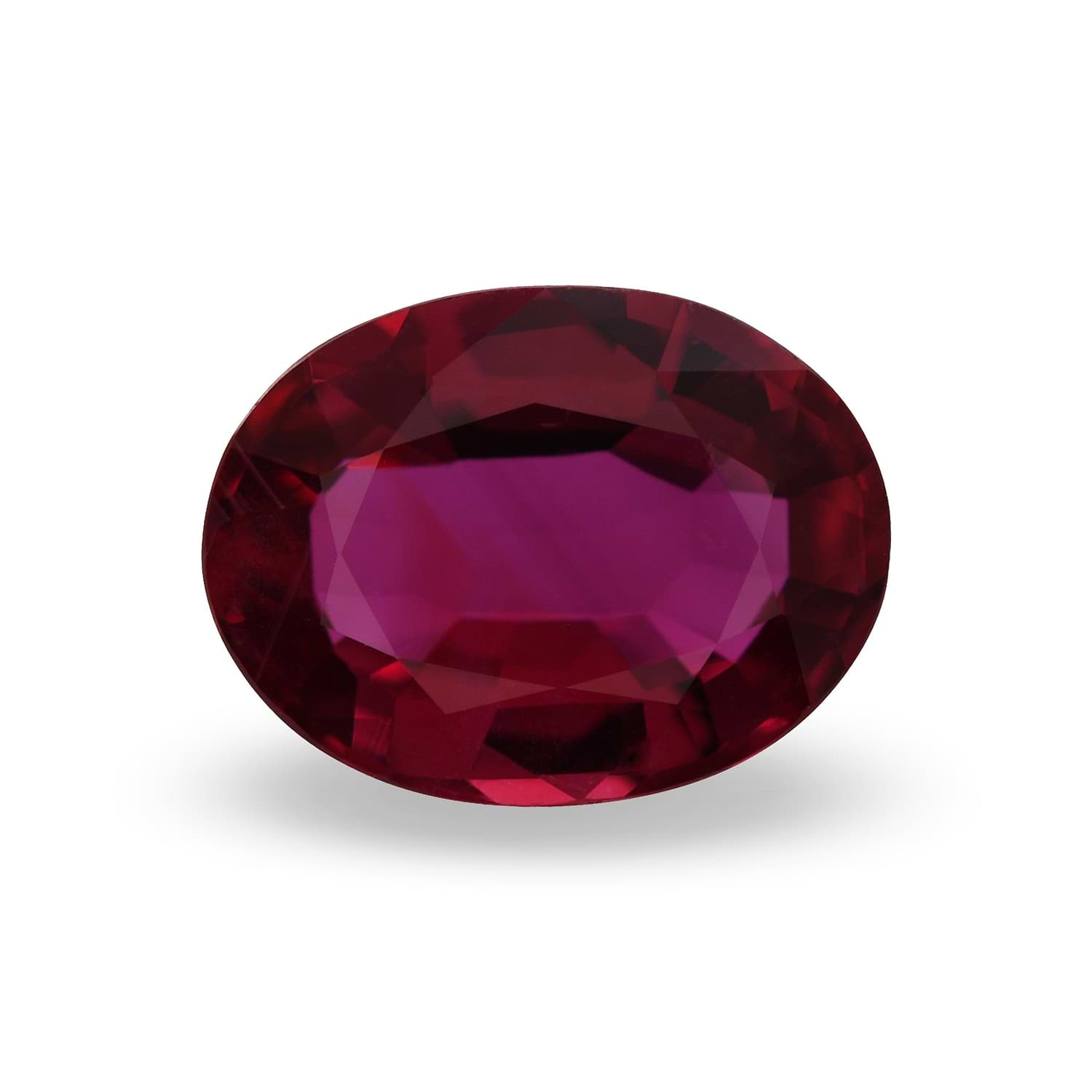 2.02 Carat Red MOZAMBICAN Oval Ruby CD