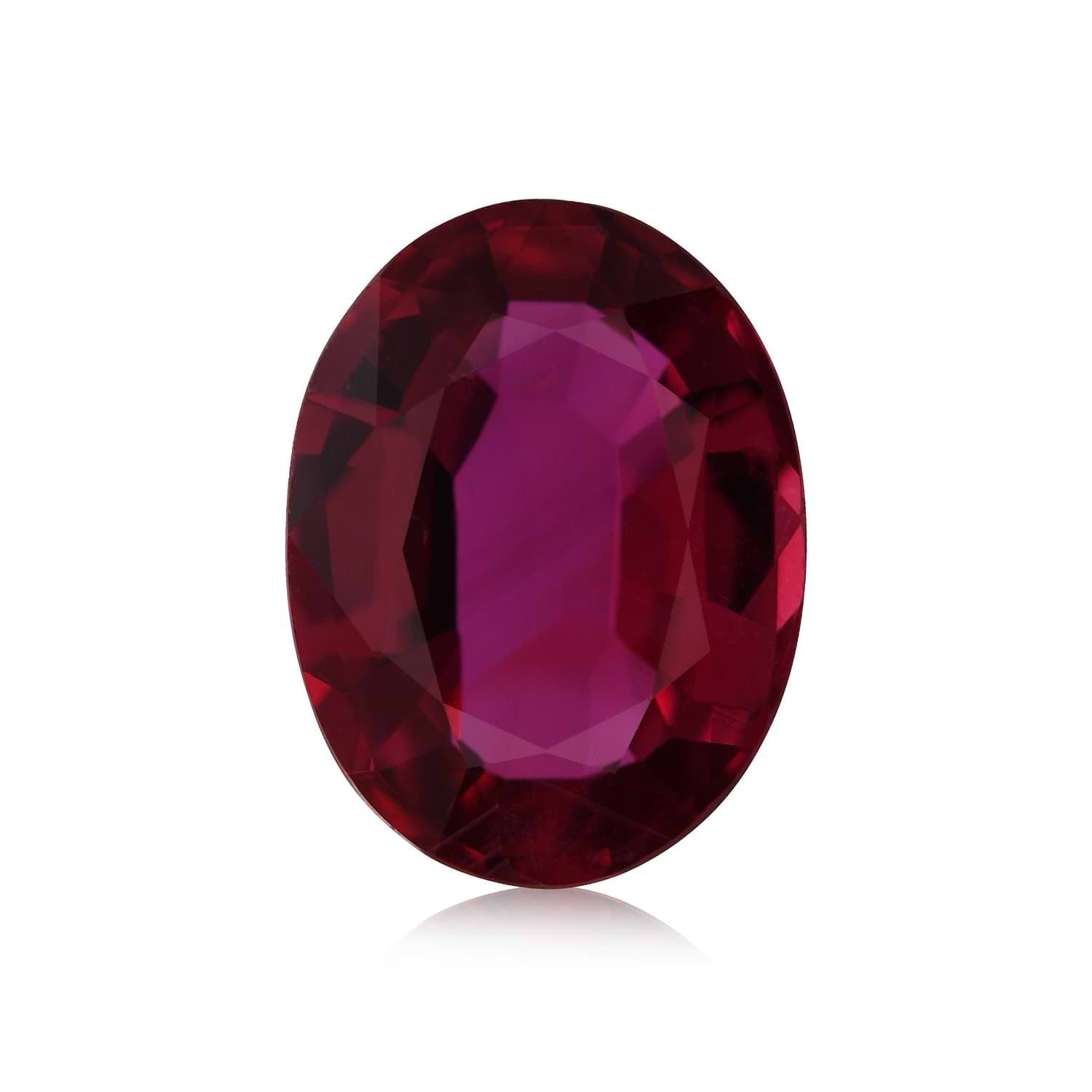 2.02 Carat Red MOZAMBICAN Oval Ruby CD