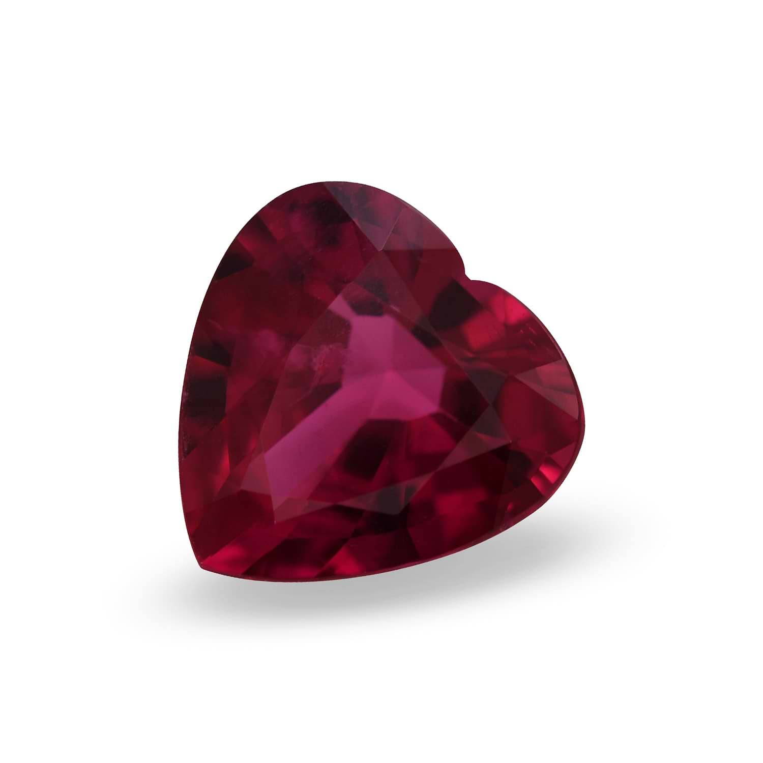 1.09 Carat Red MOZAMBICAN Heart Ruby