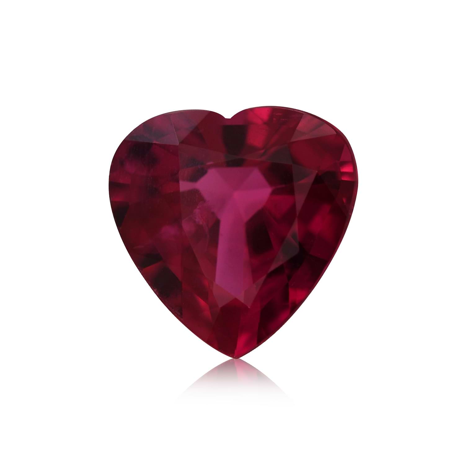 1.09 Carat Red MOZAMBICAN Heart Ruby