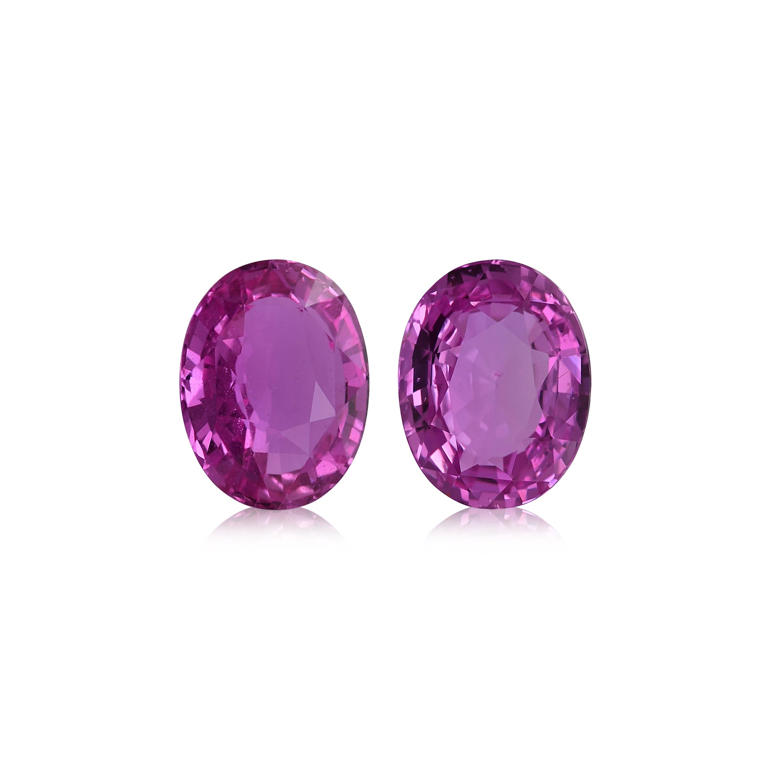 8.60 Carat Pink MADAGASCAR Oval Sapphire CD