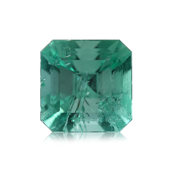 2.55 Carat Green COLOMBIAN Emerald Emerald CD