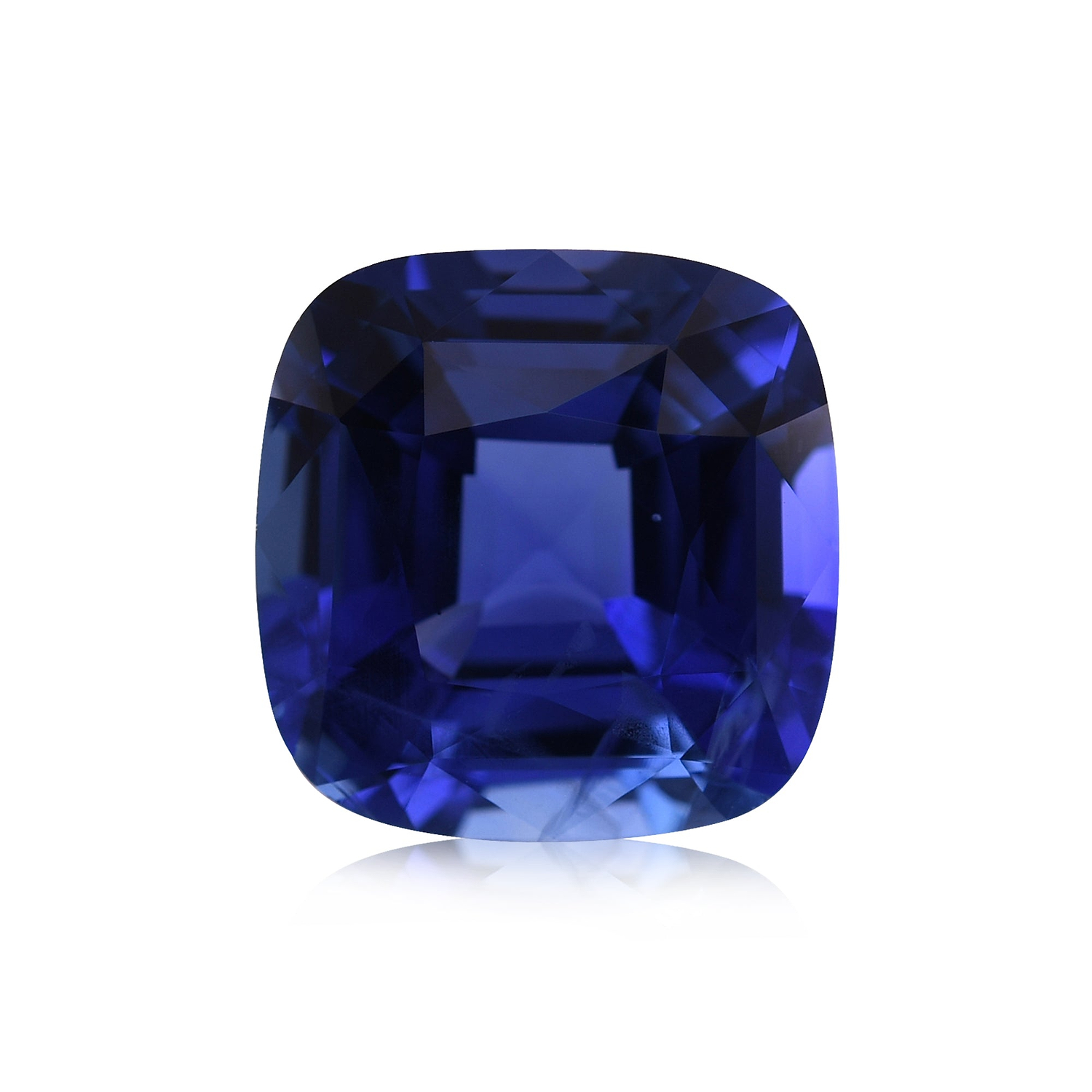 13.81 Carat Blue SRI LANKAN Cushion Sapphire AGL