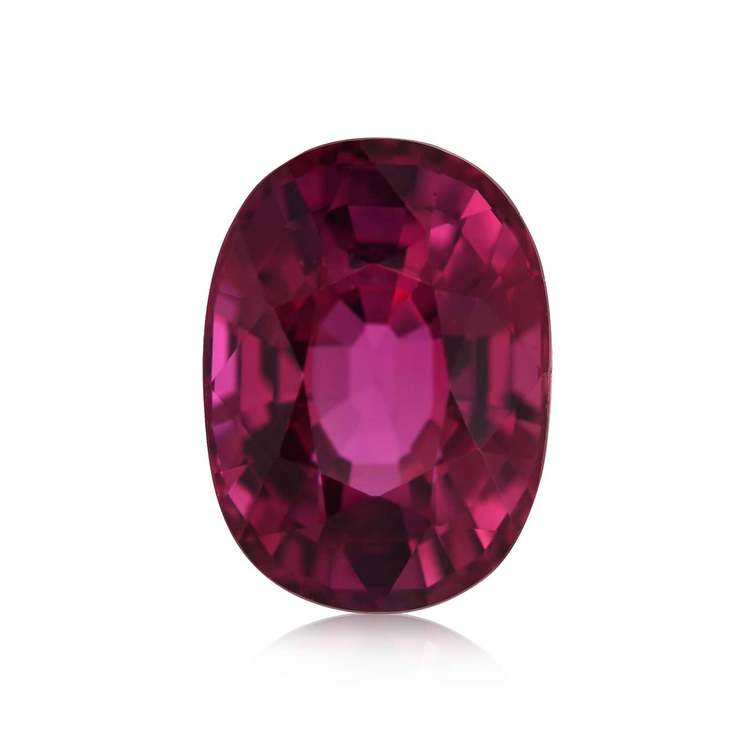 3.10 Carat Red MOZAMBICAN Oval Ruby CD