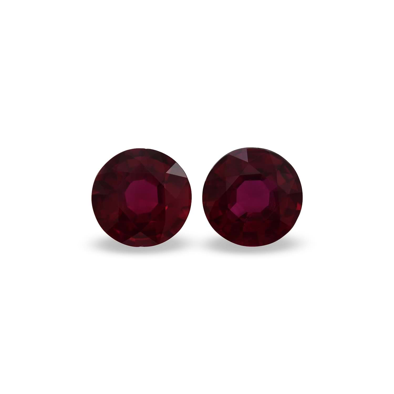 3.11 Carat Red MOZAMBICAN Round Ruby GIA