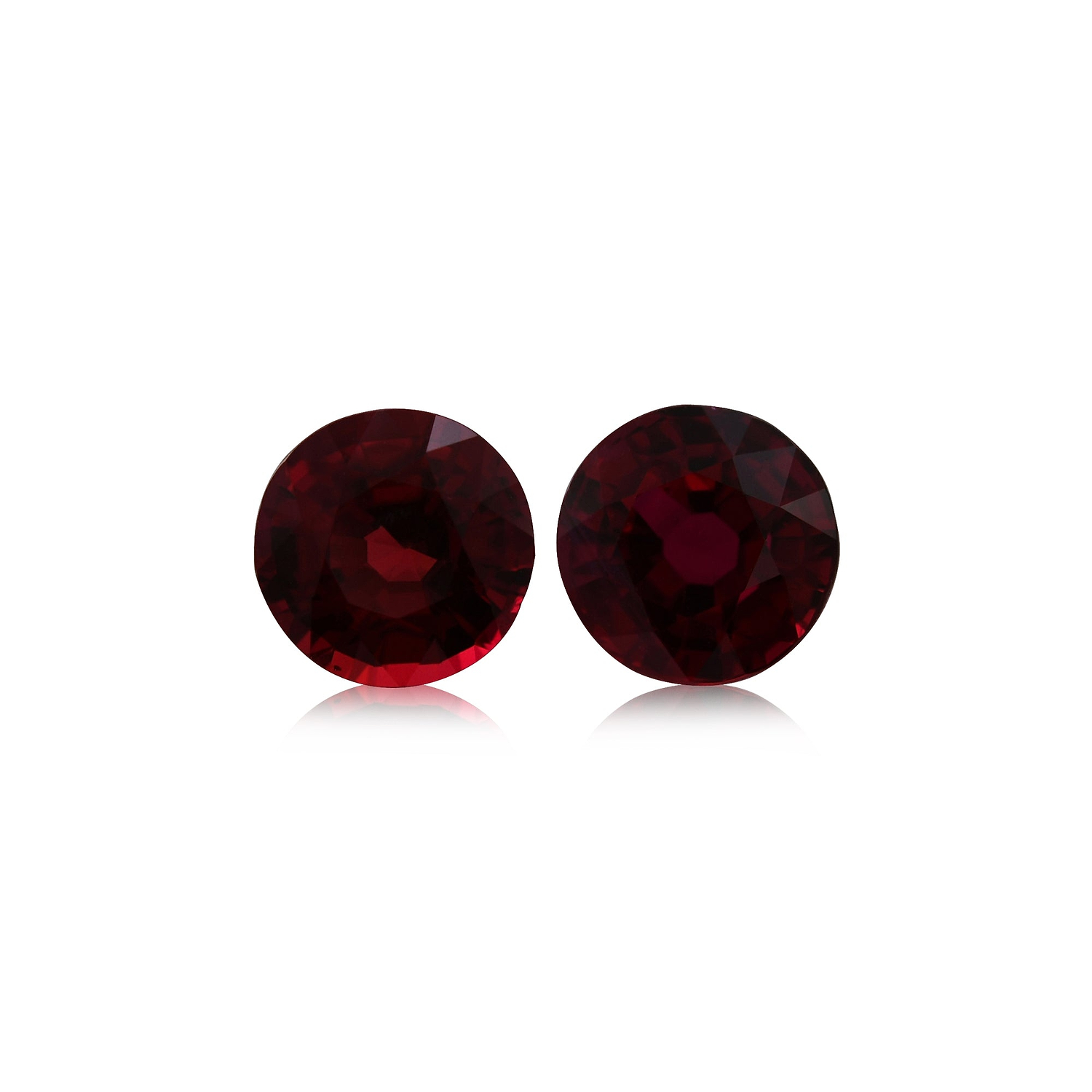 3.27 Carat Red MOZAMBICAN Round Ruby GIA