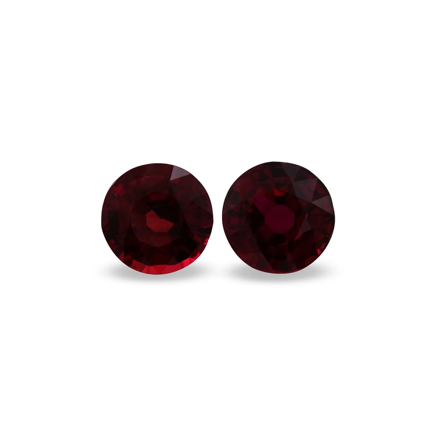 3.27 Carat Red MOZAMBICAN Round Ruby GIA