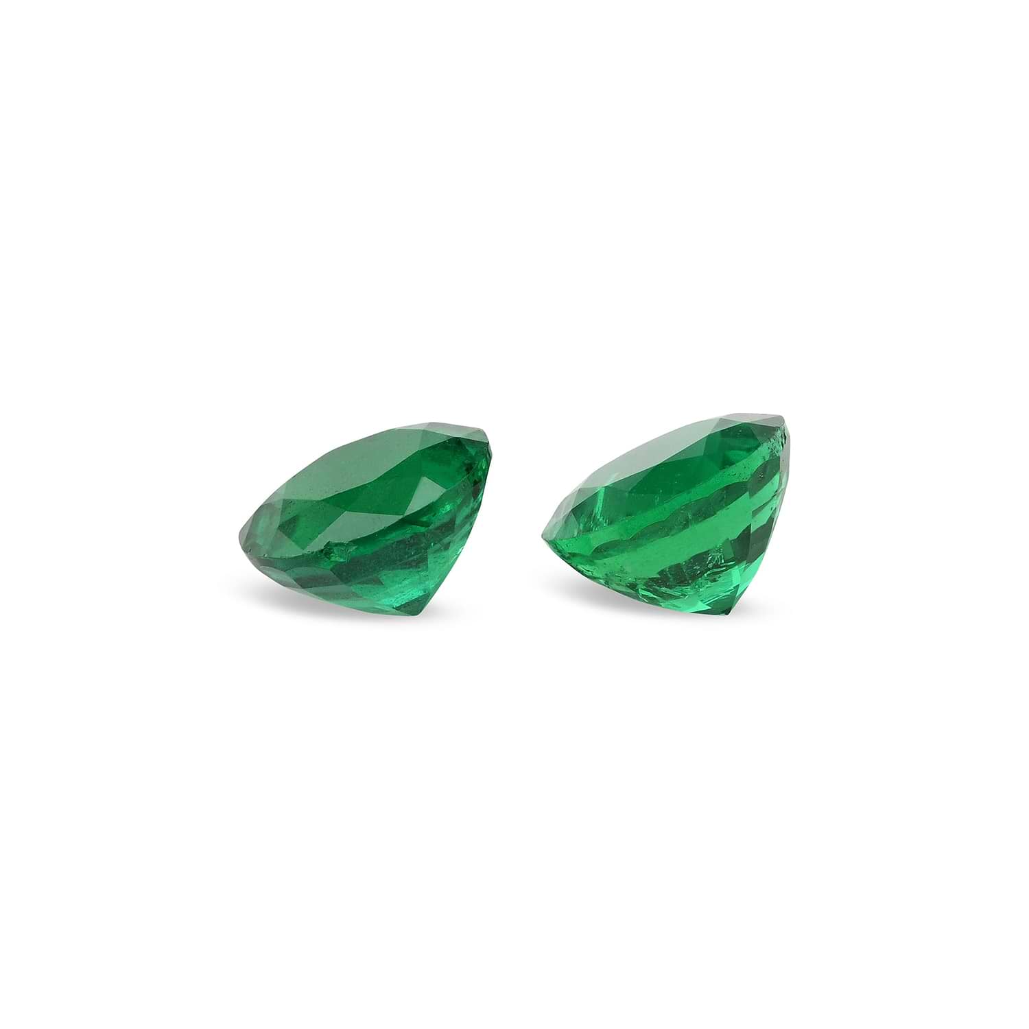 3.12 Carat Green Round Emerald