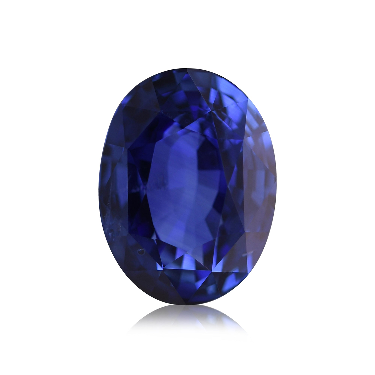 4.13 Carat Blue SRI LANKAN Oval Sapphire CD