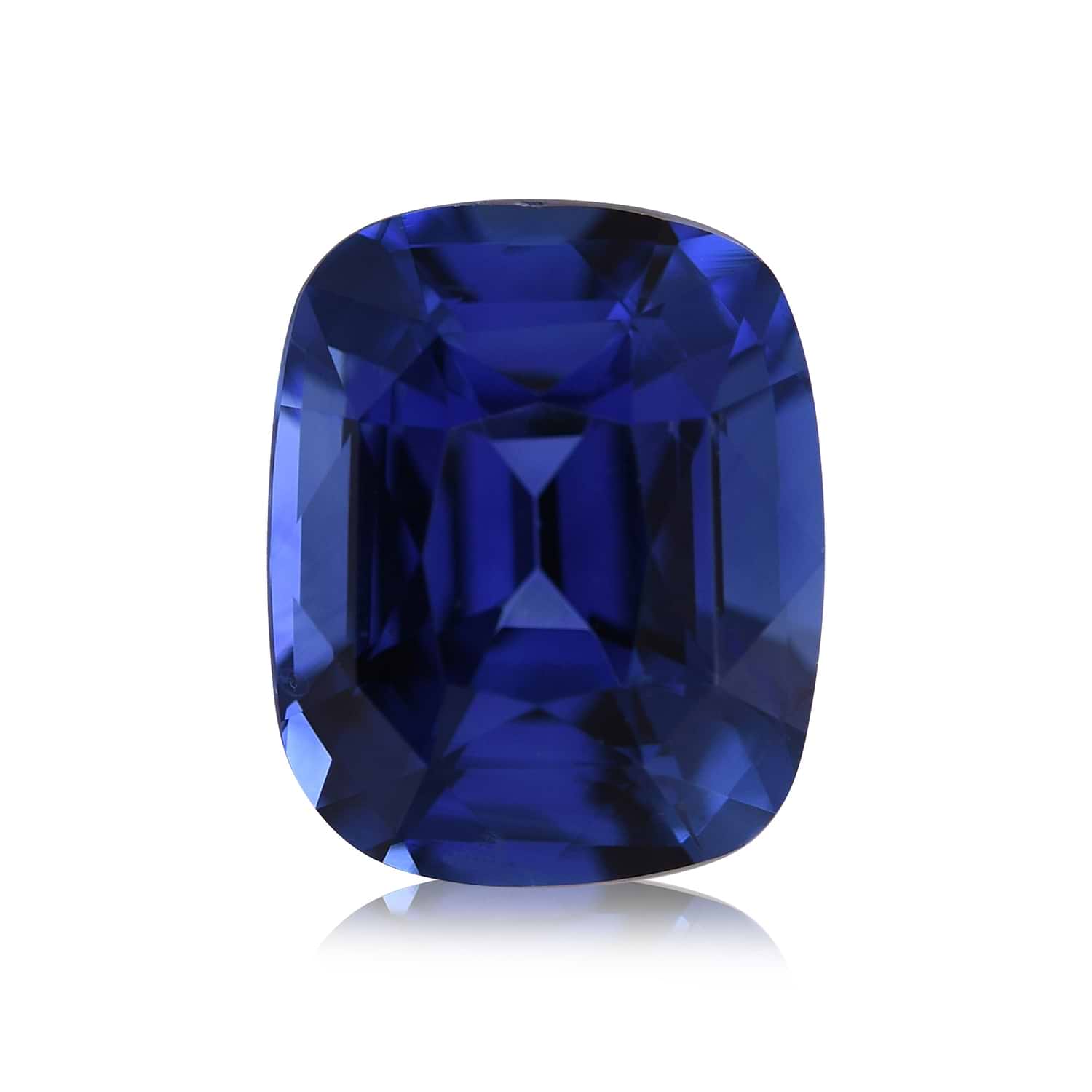 3.26 Carat Blue SRI LANKAN Cushion Sapphire CD