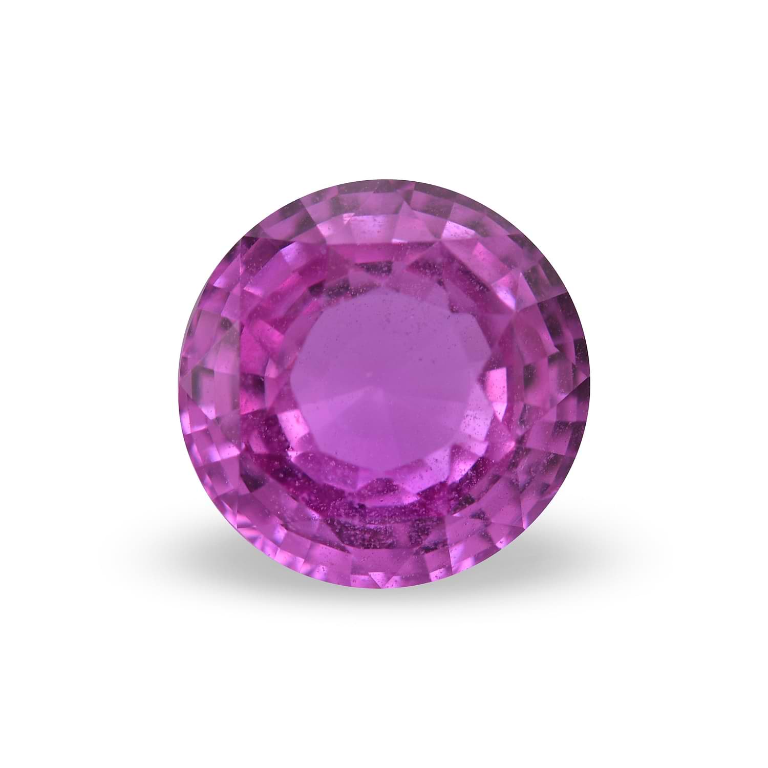 4.35 Carat Pink MADAGASCAR Round Sapphire CD