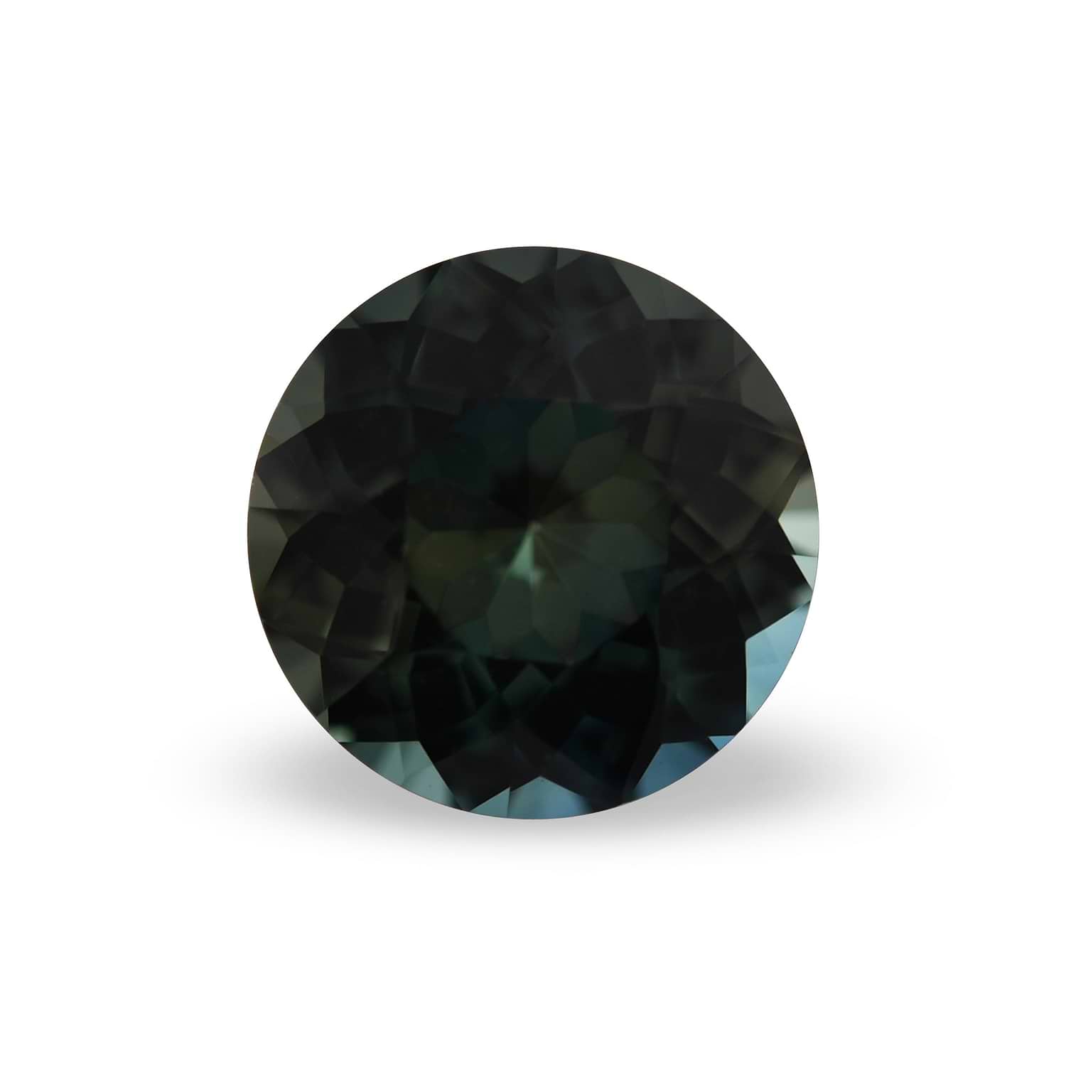 1.60 Carat Green MADAGASCAR Round Sapphire
