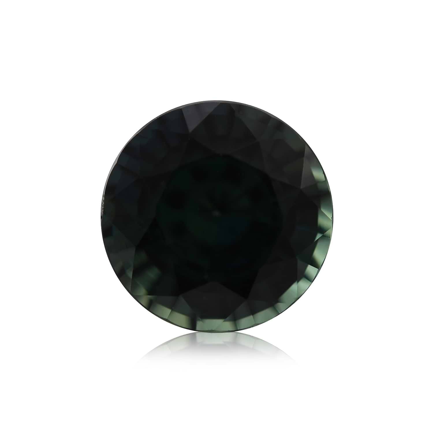 1.11 Carat Green MADAGASCAR Round Sapphire