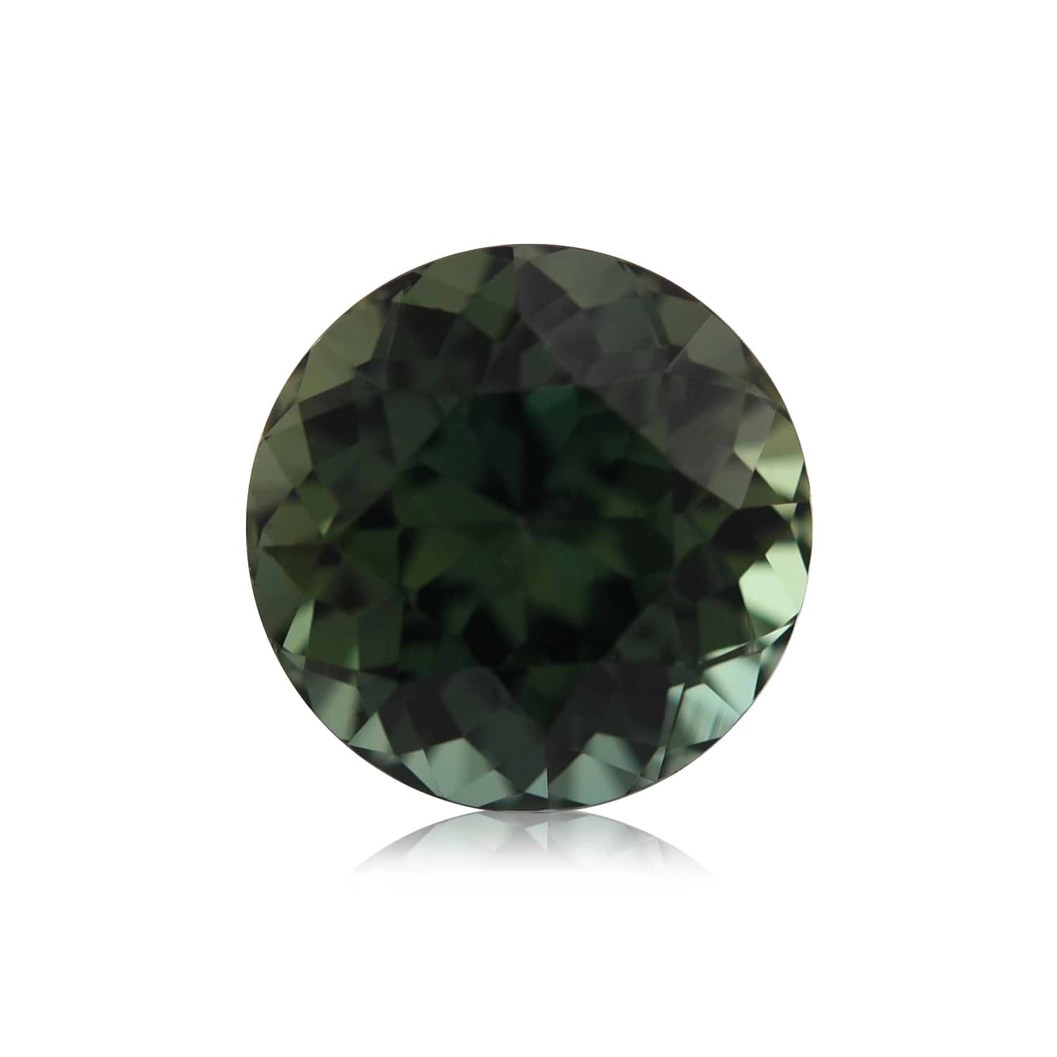 1.45 Carat Green MADAGASCAR Round Sapphire