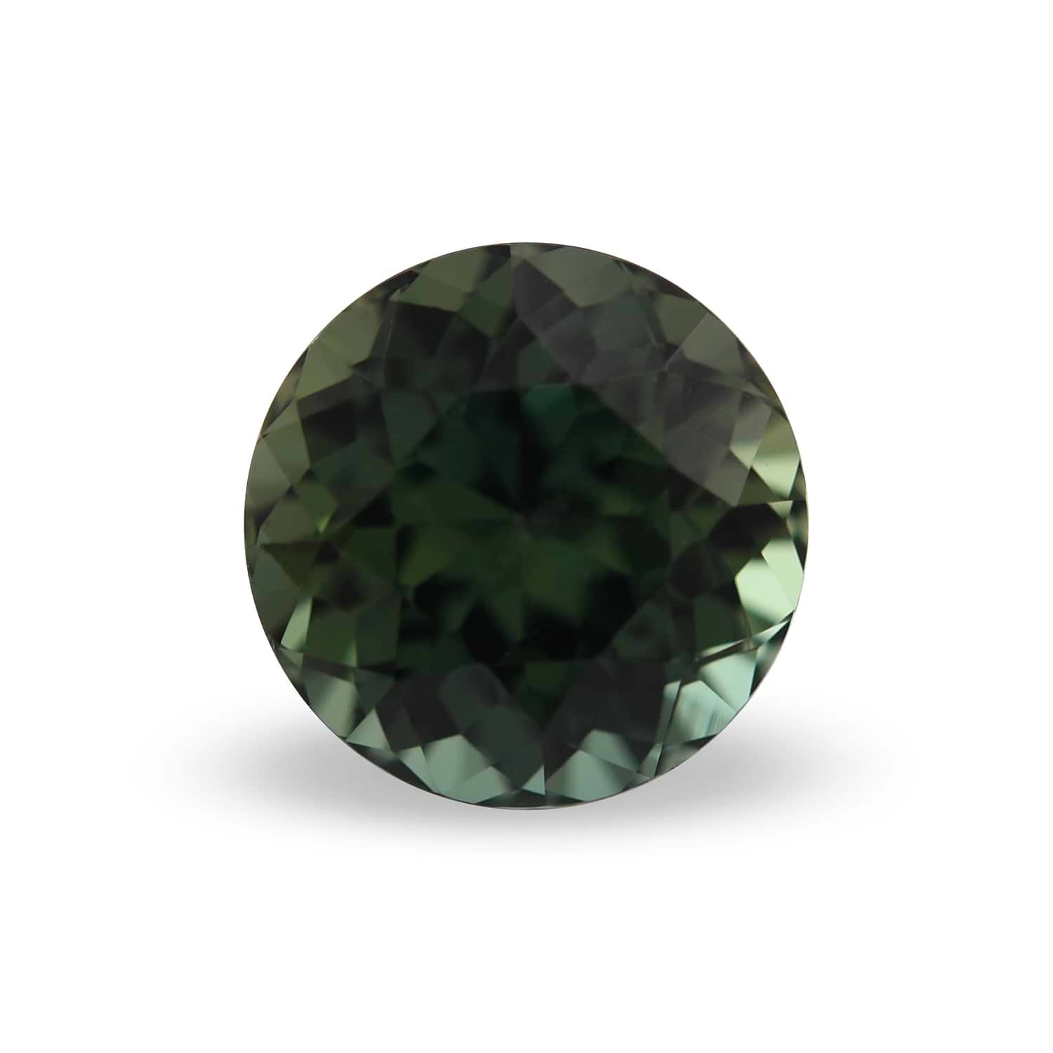 1.45 Carat Green MADAGASCAR Round Sapphire